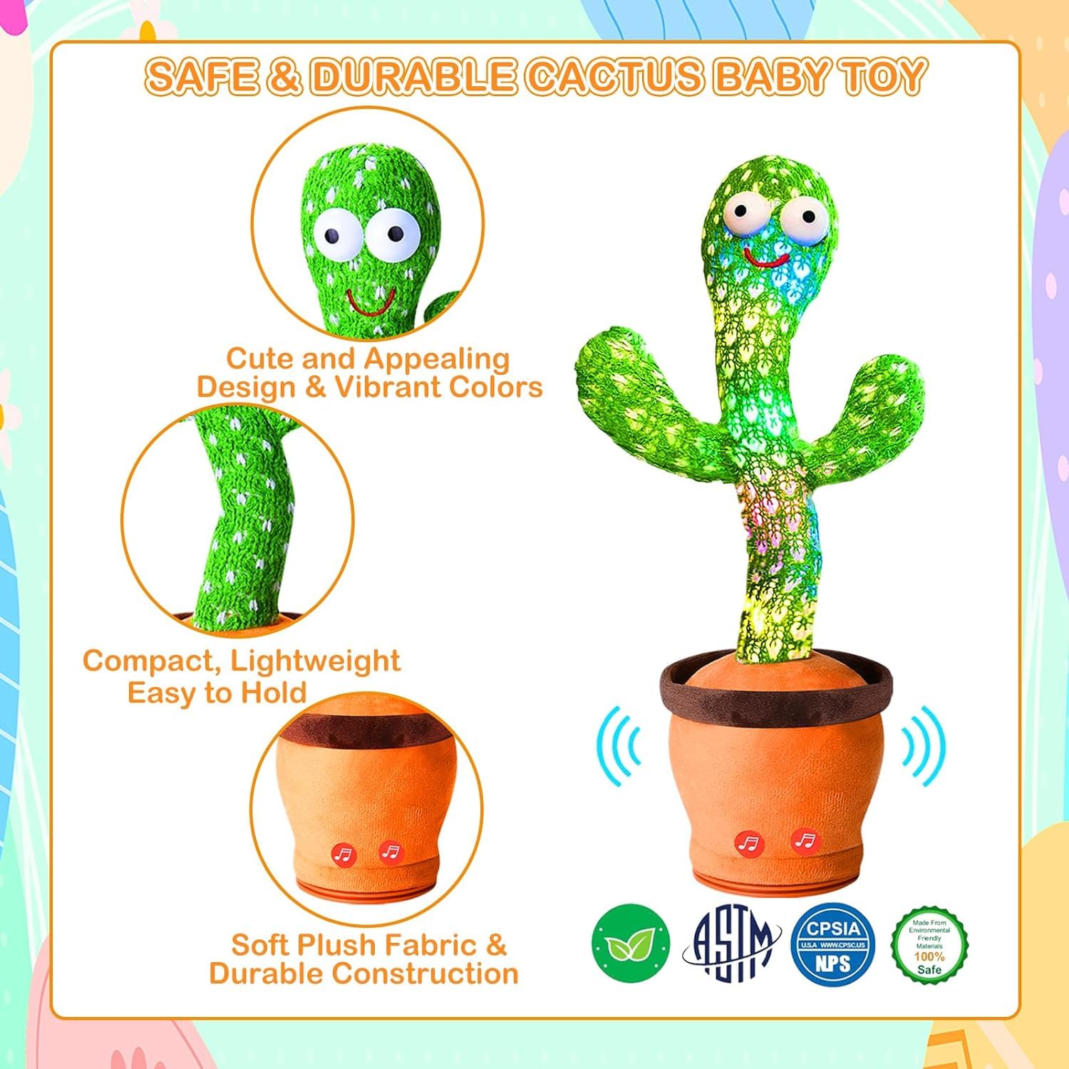 Dancing Cactus Toy