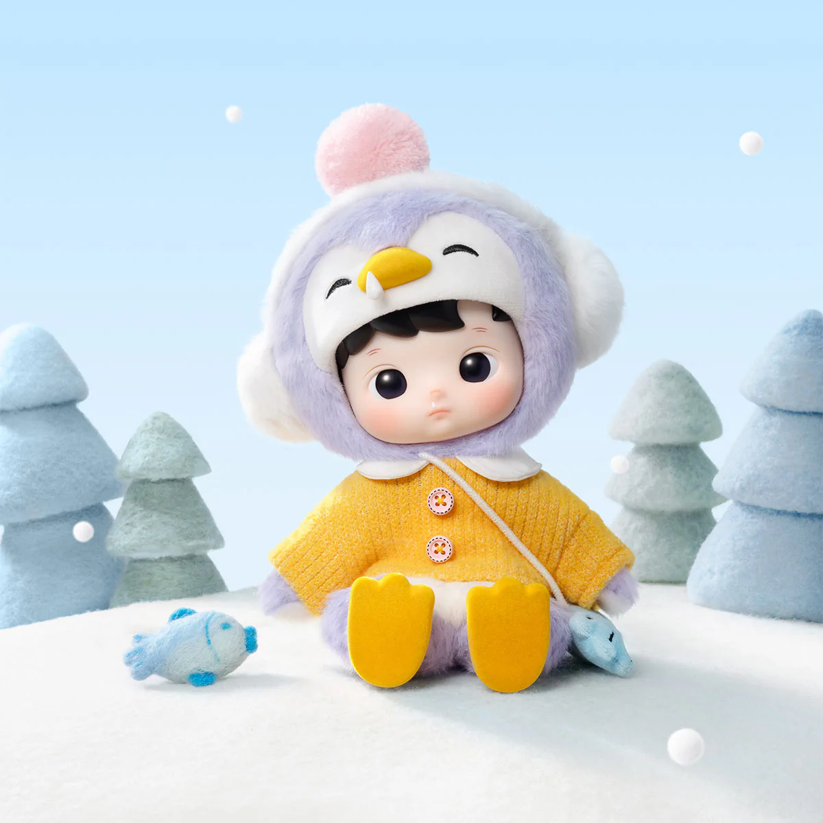 HACIPUPU Penguin 1/8 Action BJD Figure