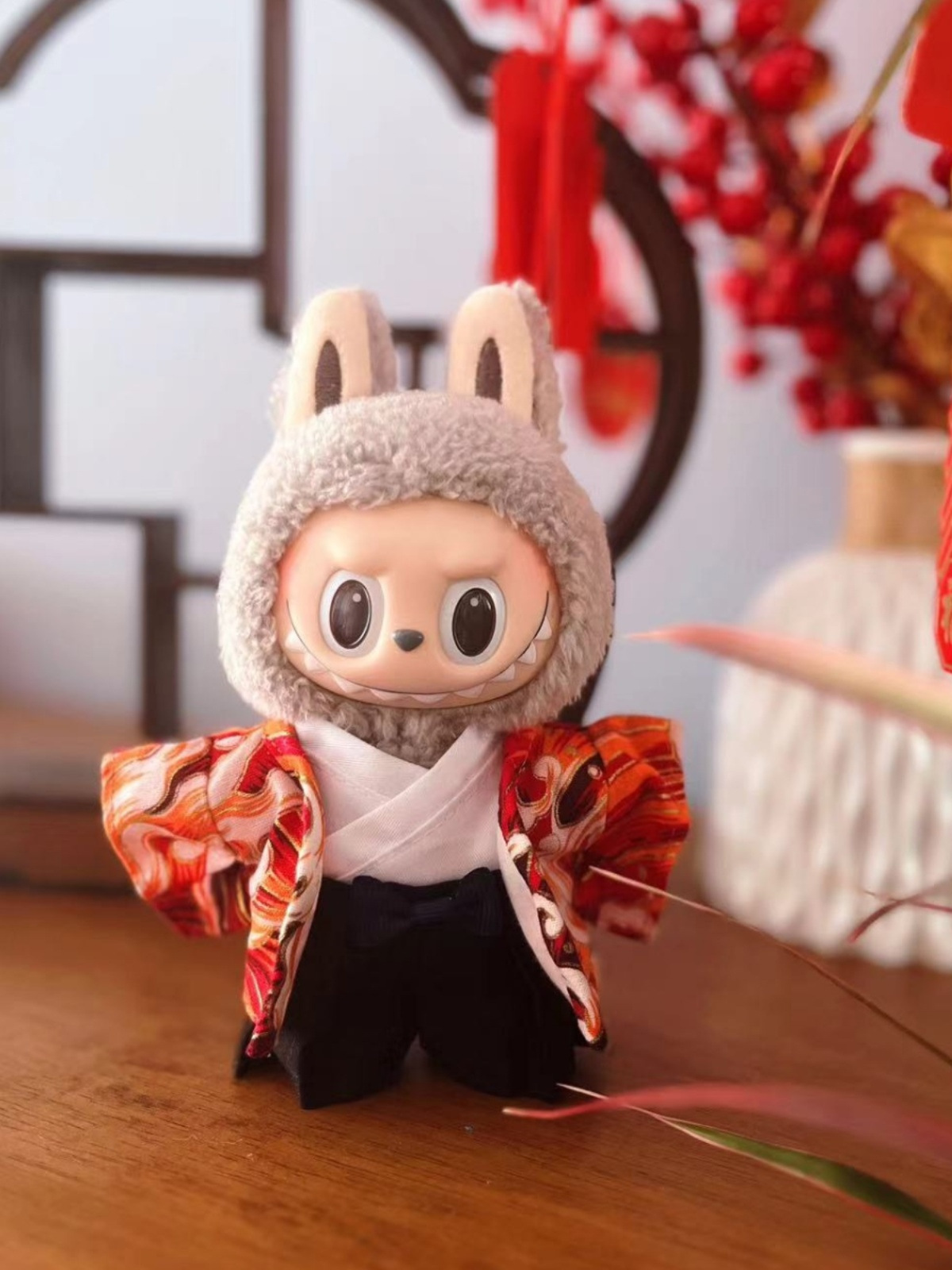 Labubu Clothes Japanese Kimono