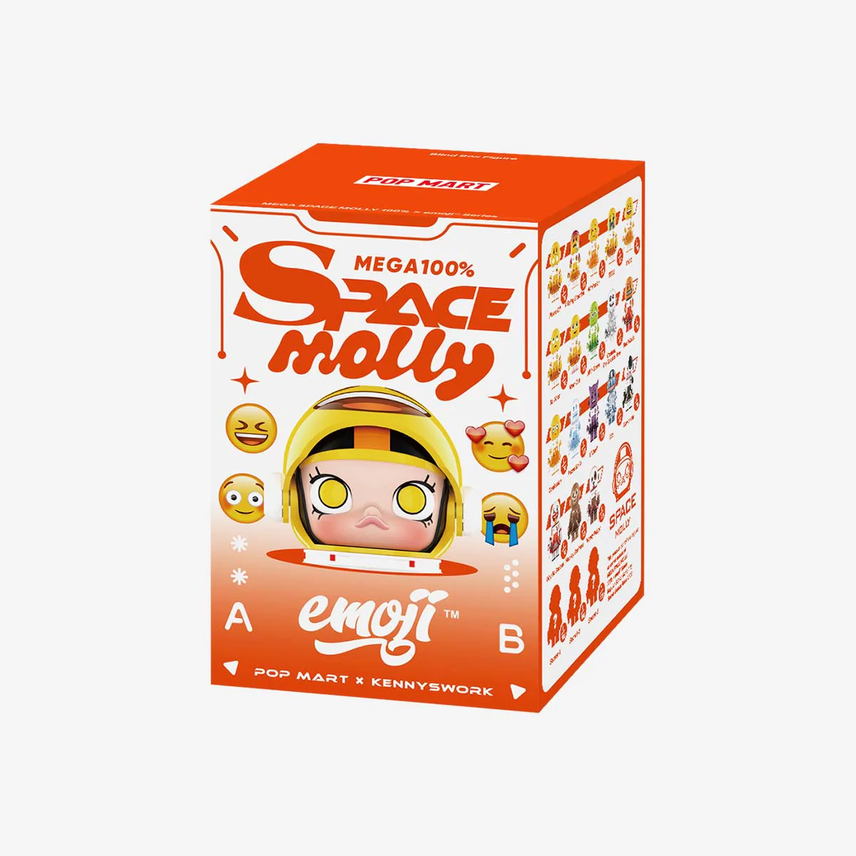 MEGA SPACE MOLLY 100% Figure×emoji? Series