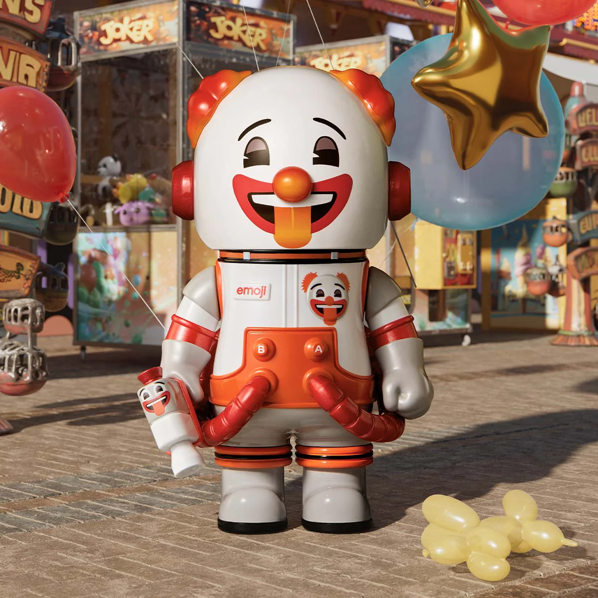 MEGA SPACE MOLLY 100% Figure×emoji? Series