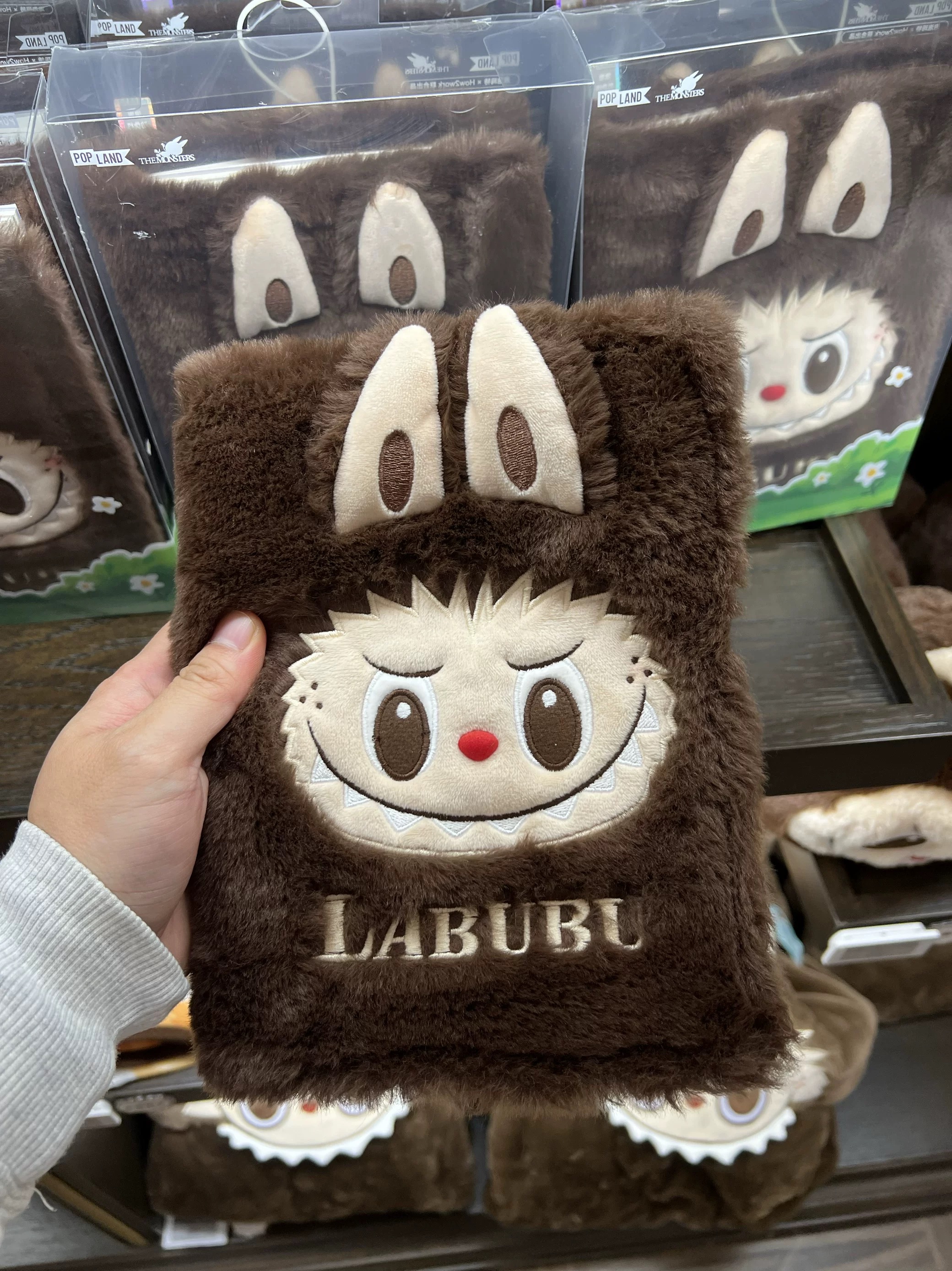 Pop Mart Land Limited Plush Notebooks 