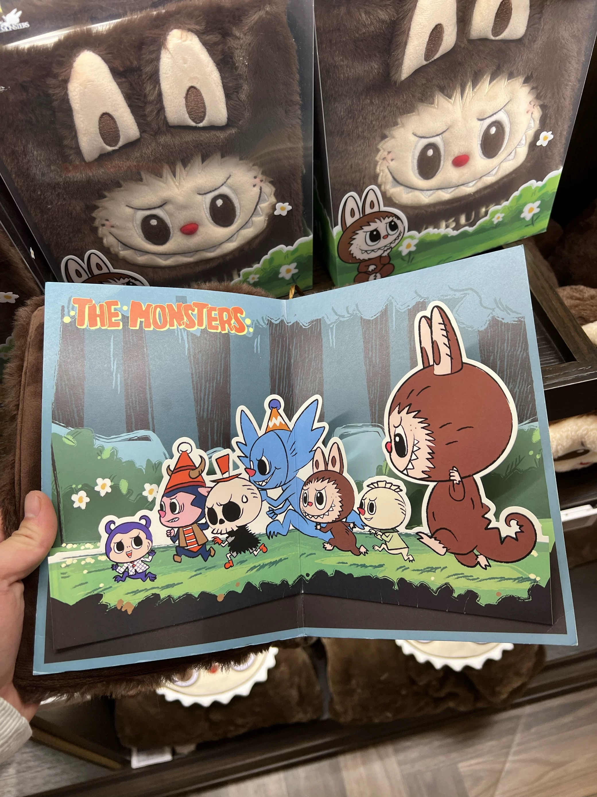 Pop Mart Land Limited Plush Notebooks 