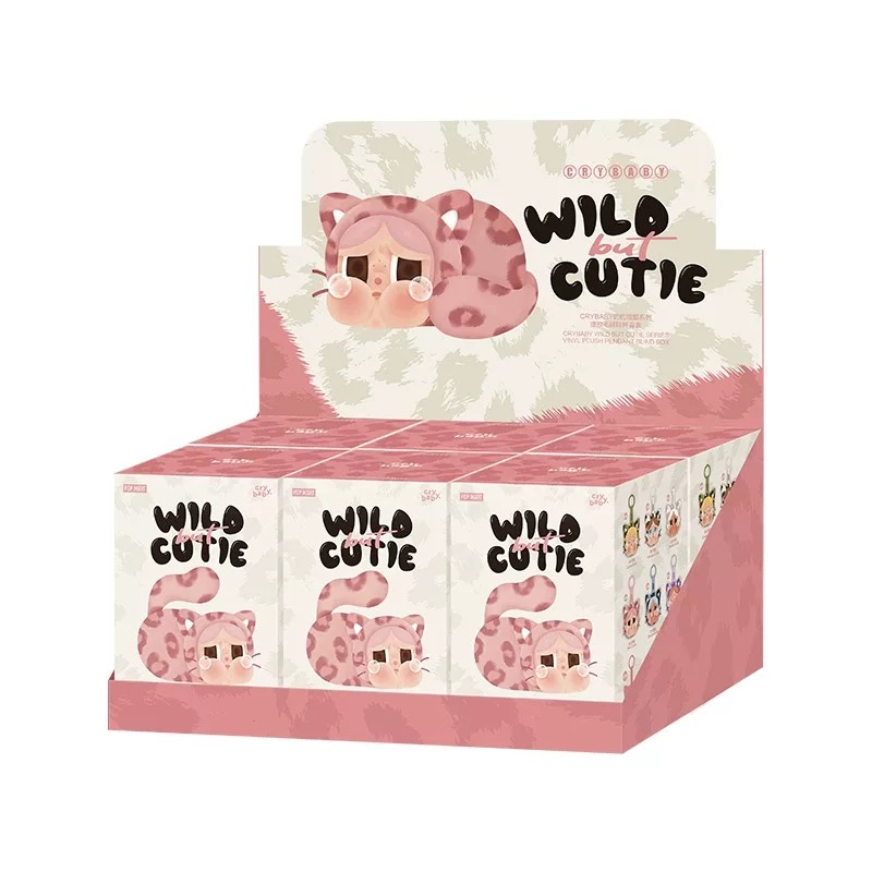 CRYBABY Wild but Cutie Series - Vinyl Plush Pendant Blind Box