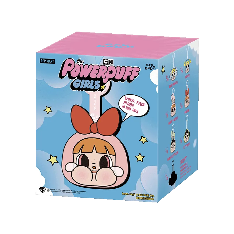 CRYBABY × Powerpuff Girls Series-Vinyl Face Plush Blind Box