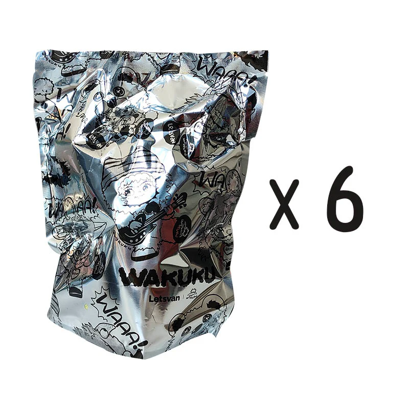 Wakuku Fuzzy Trendy Fun Party Series Plush Blind Box【LetsVan】