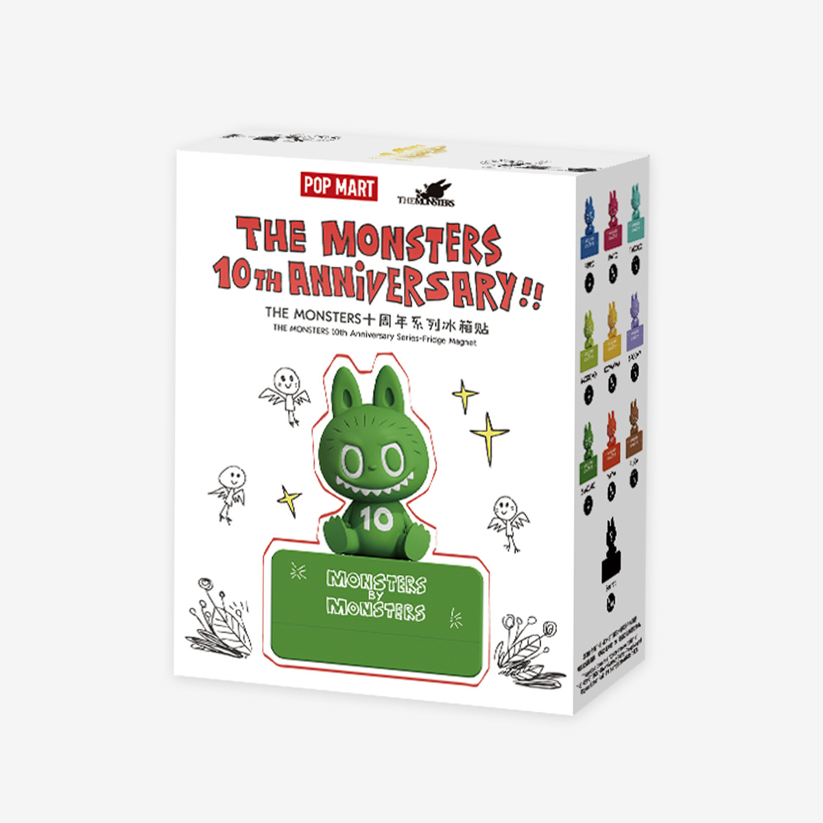 THE MONSTERS 10th Anniversary Series-Fridge Magnet