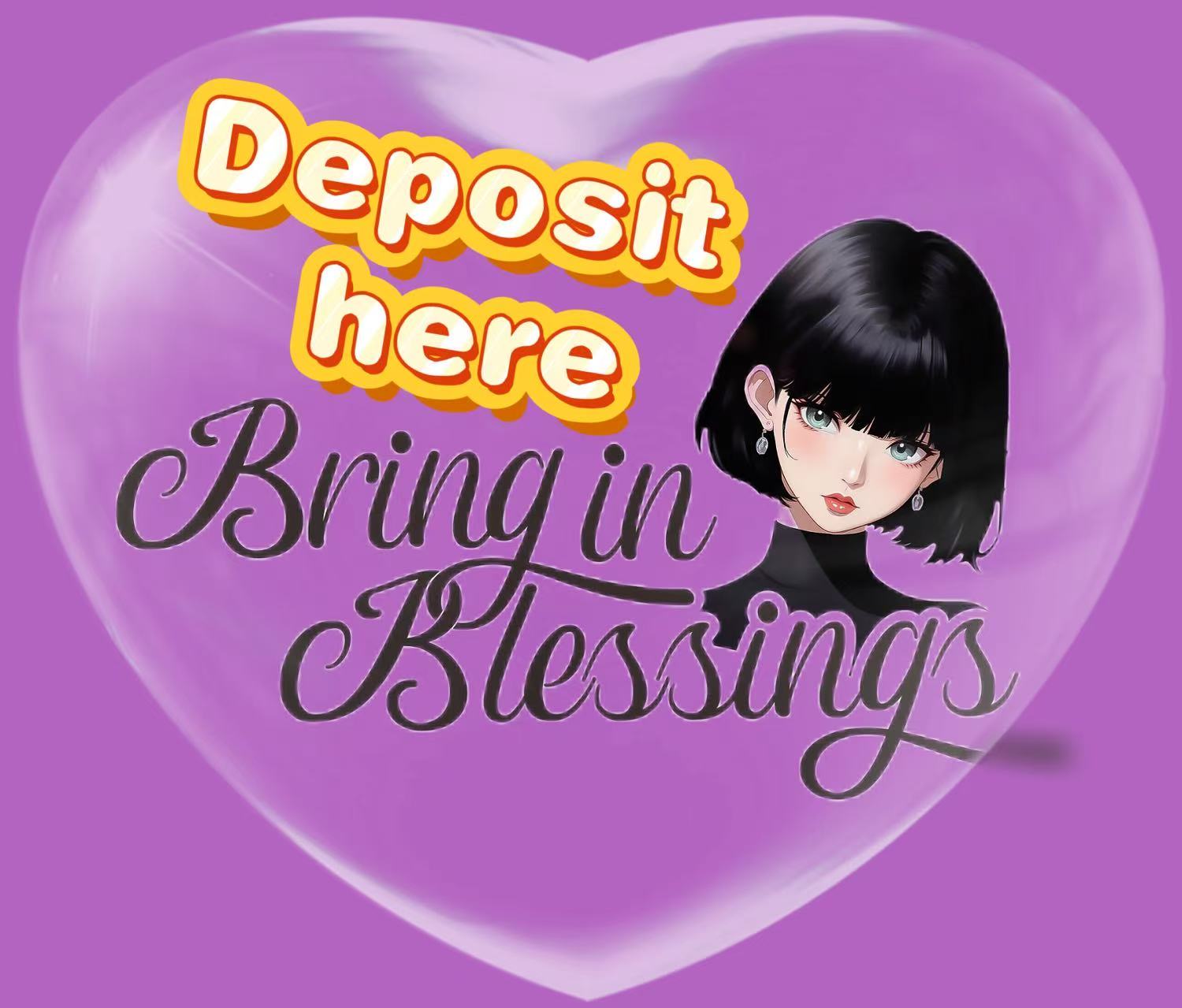 Deposit here