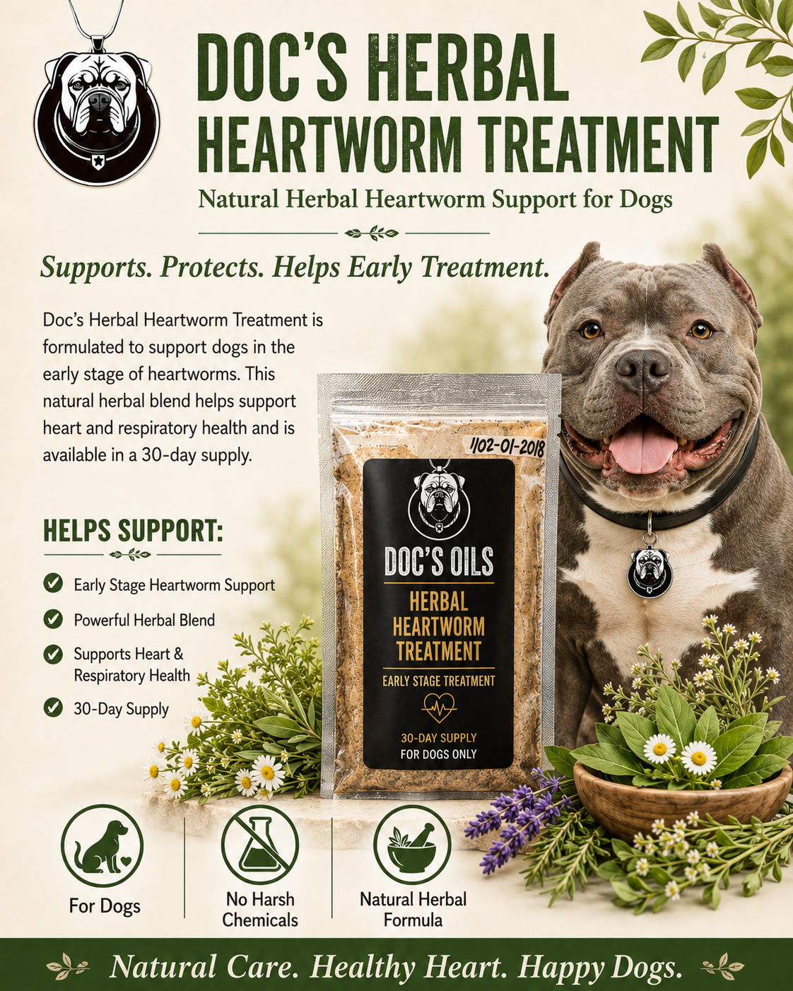 DOC'S HERBAL HEARTWORM MEDICINE 