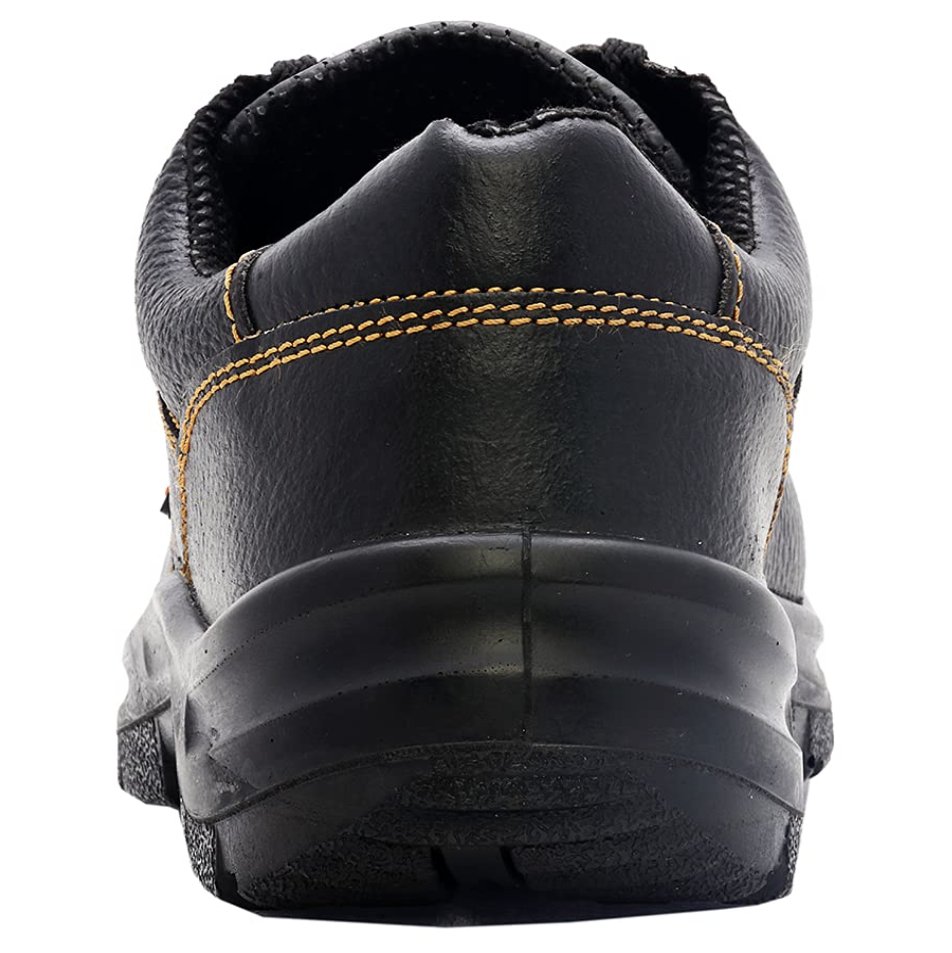 Men's Atom Leather Safety Shoes Black