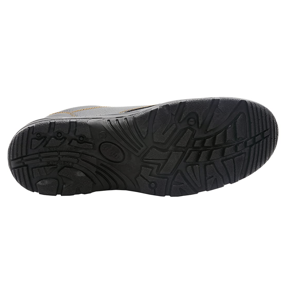 Men's Atom Leather Safety Shoes Black