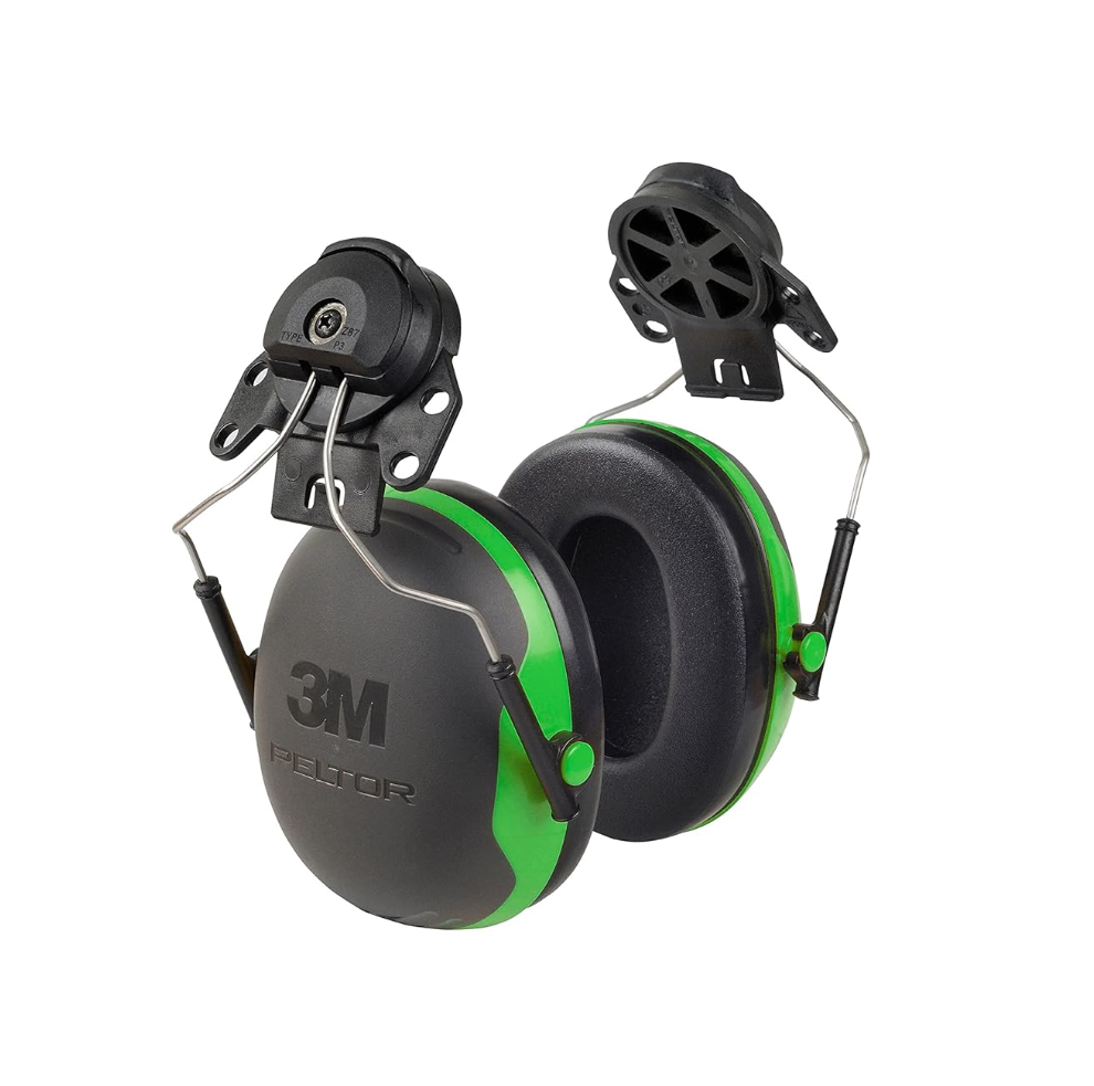 93045937285 Peltor X-Series Cap-Mount Earmuffs, NRR 21 dB, One Size Fits Most