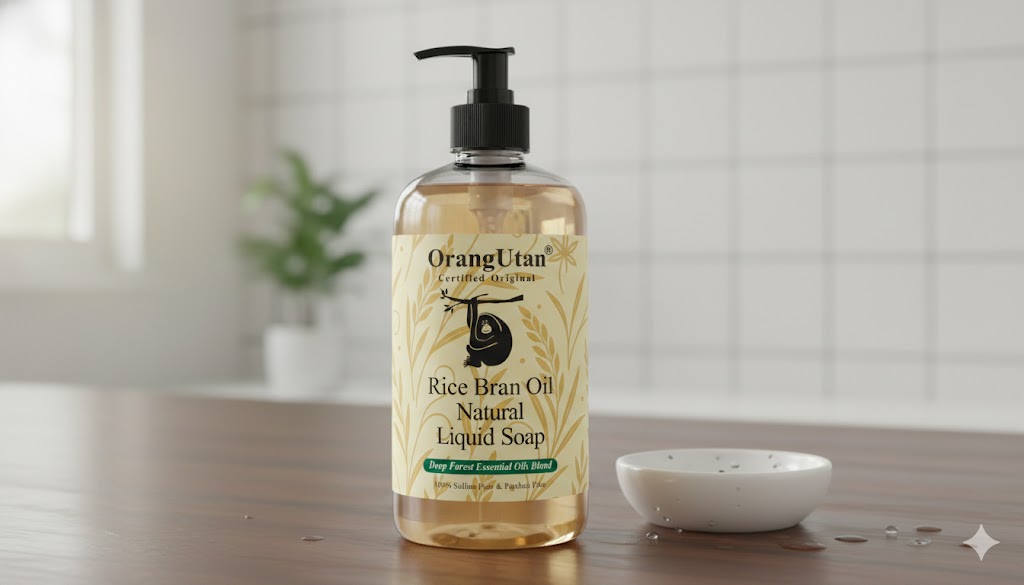 Rice Bran Oil Natural Liquid Soap