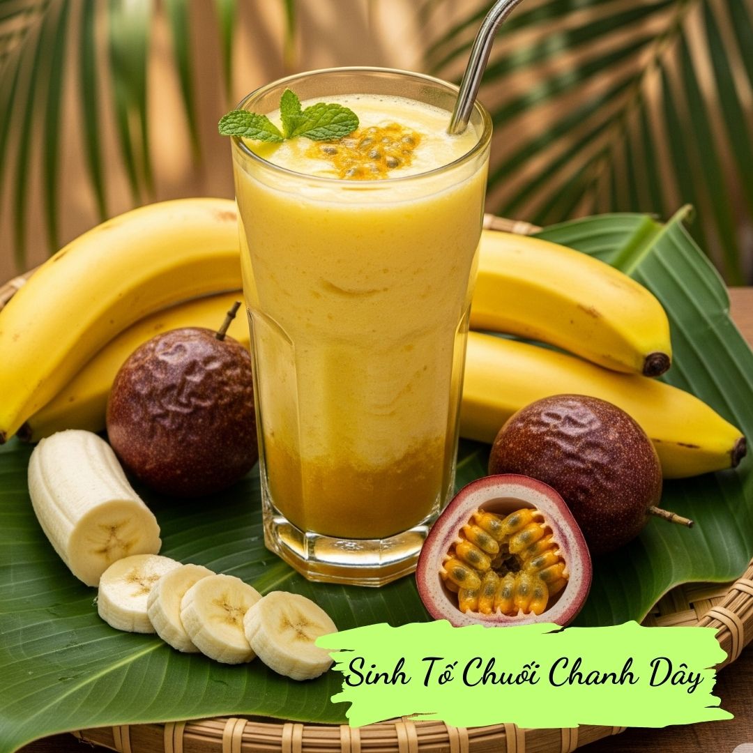 Passion Fruit Banana Smoothie