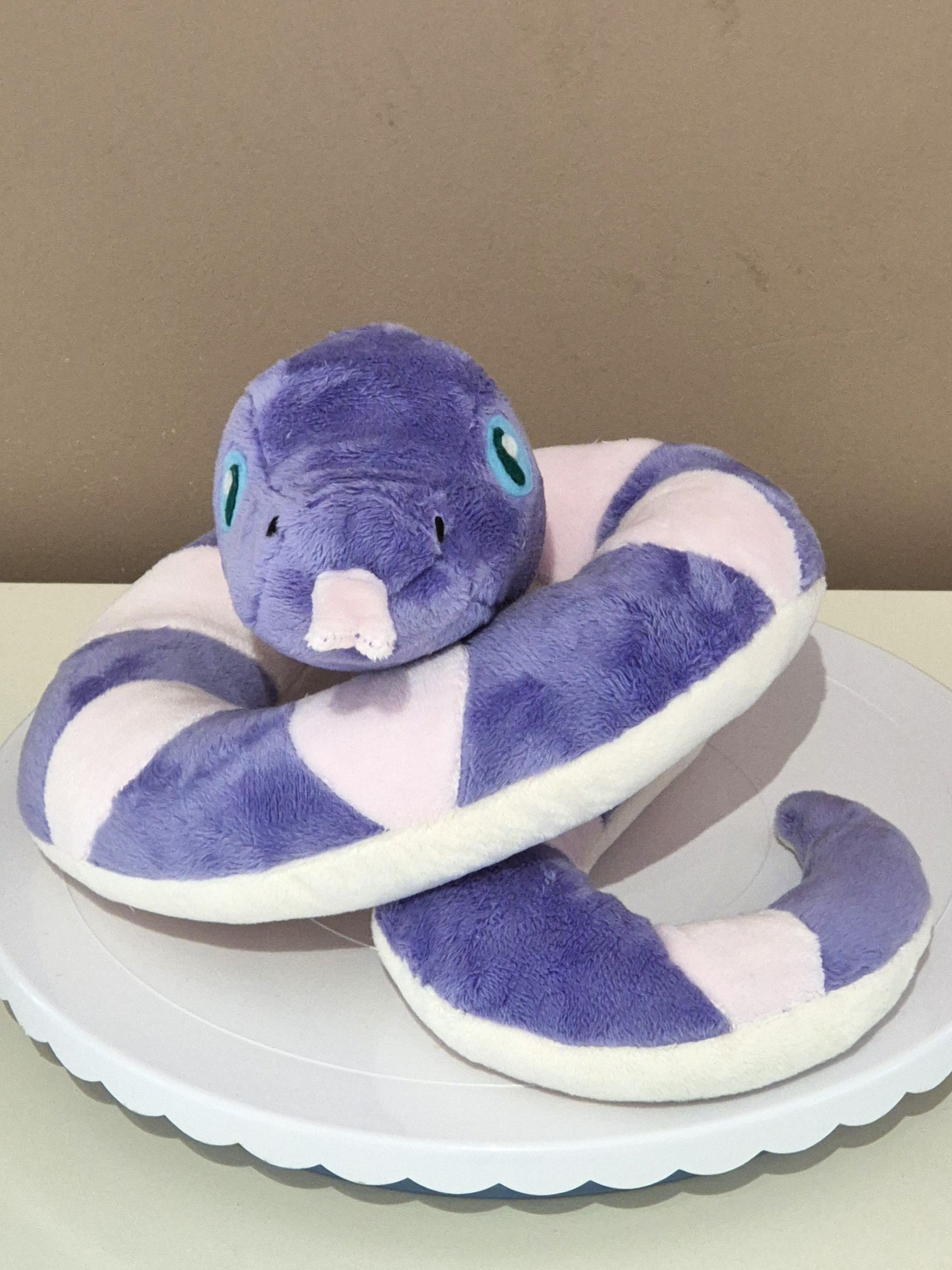 Serpent - Rose et Violet