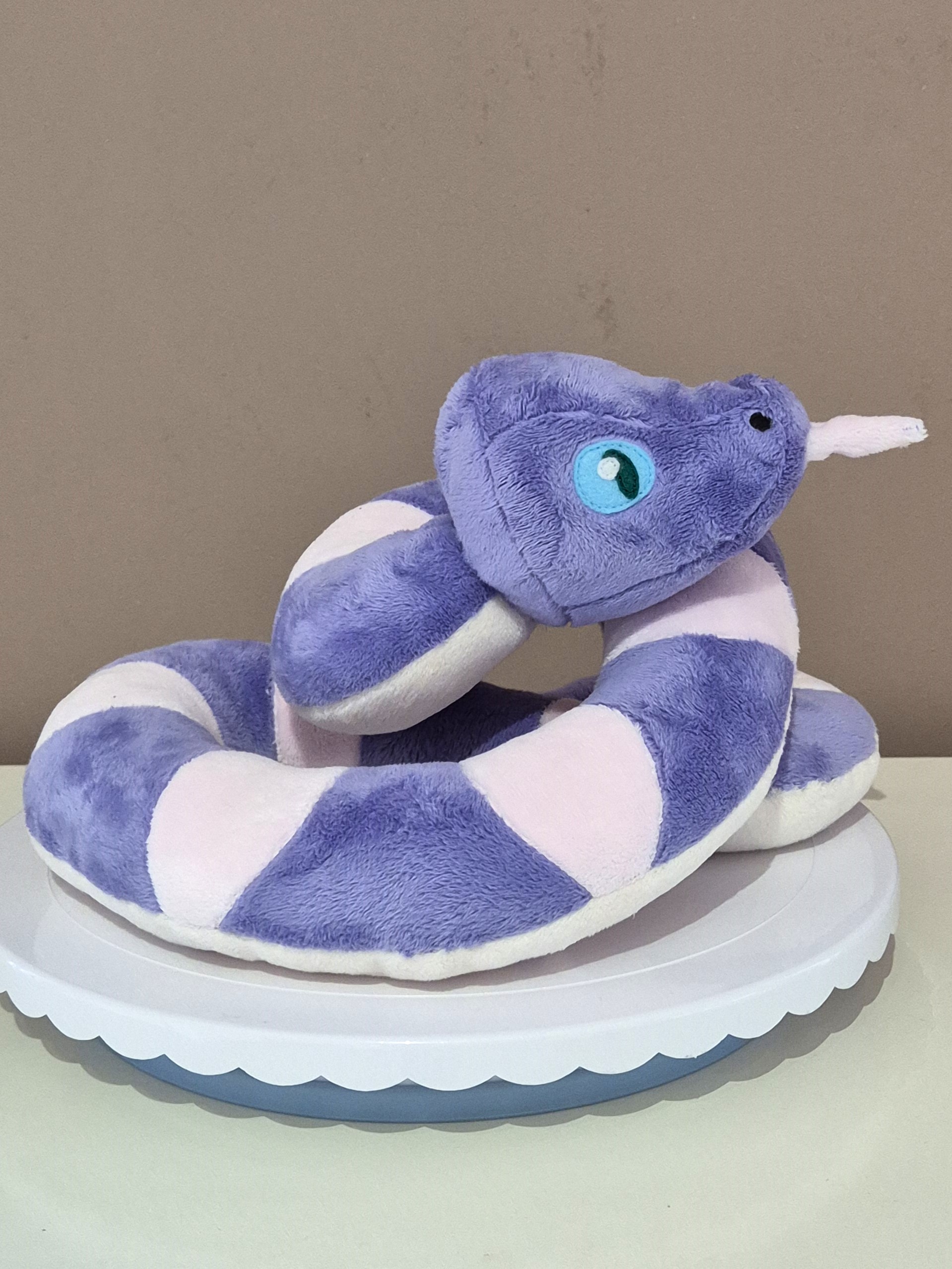 Serpent - Rose et Violet