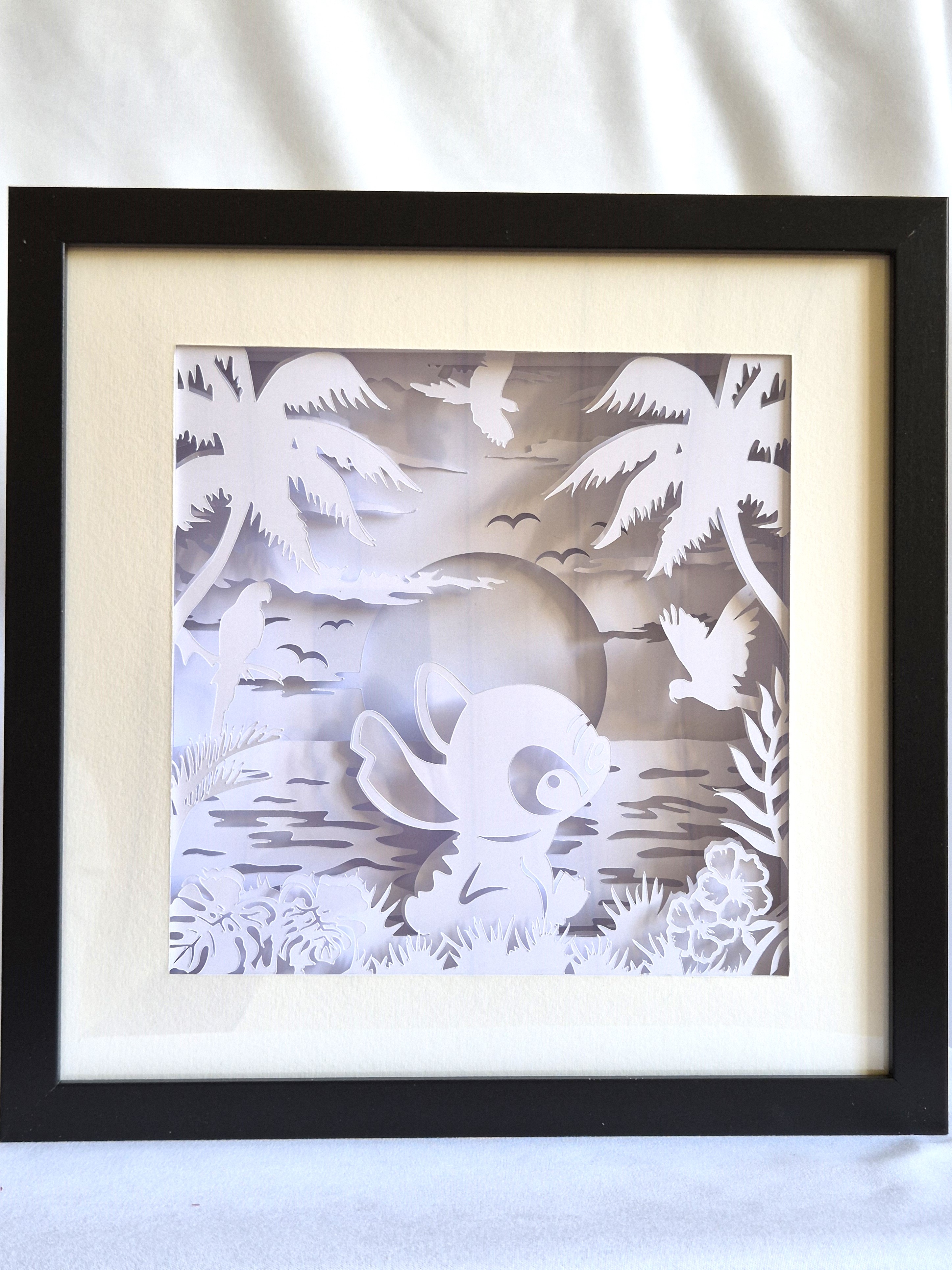 Shadow Box - Lilo & Stich