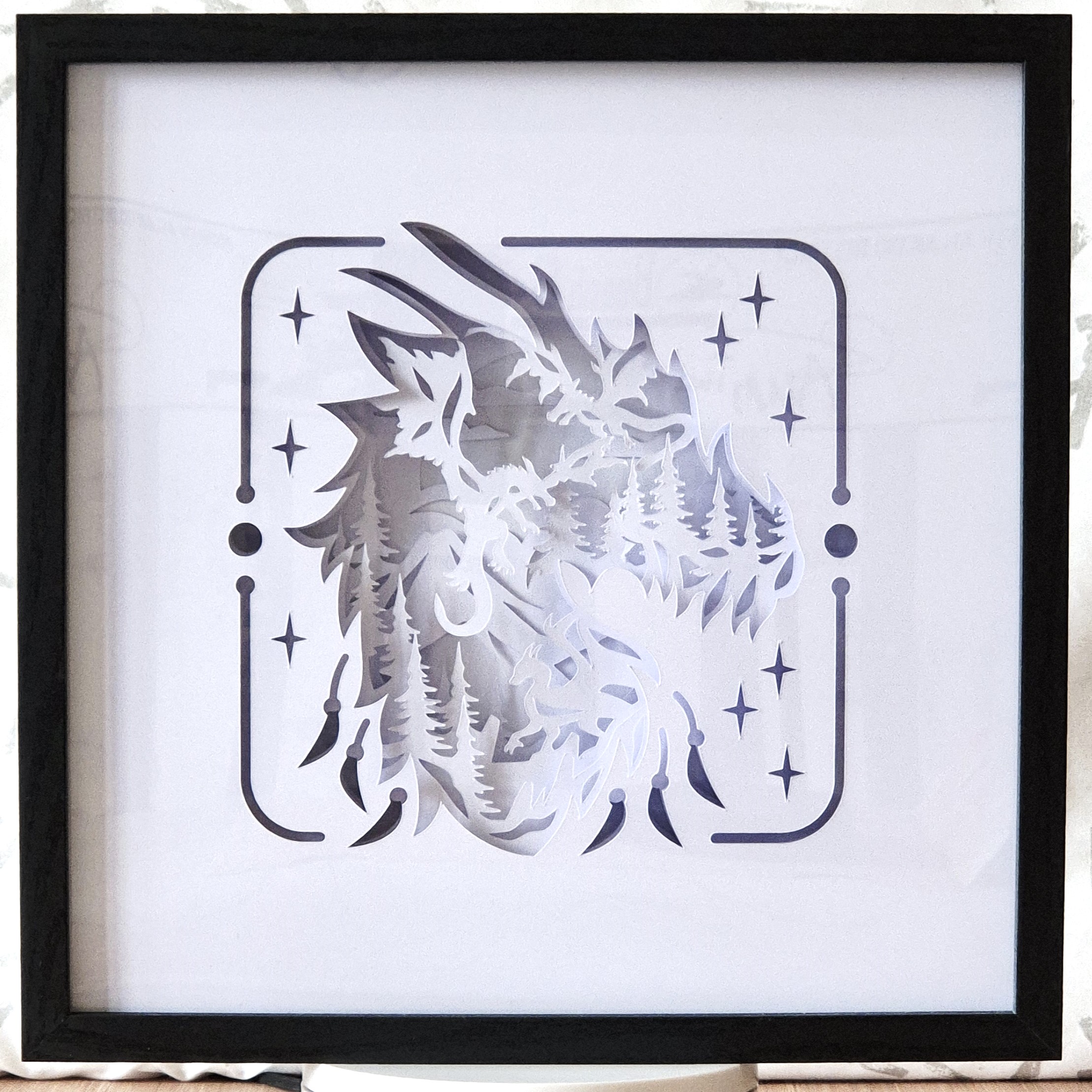 Shadow Box - Dragon