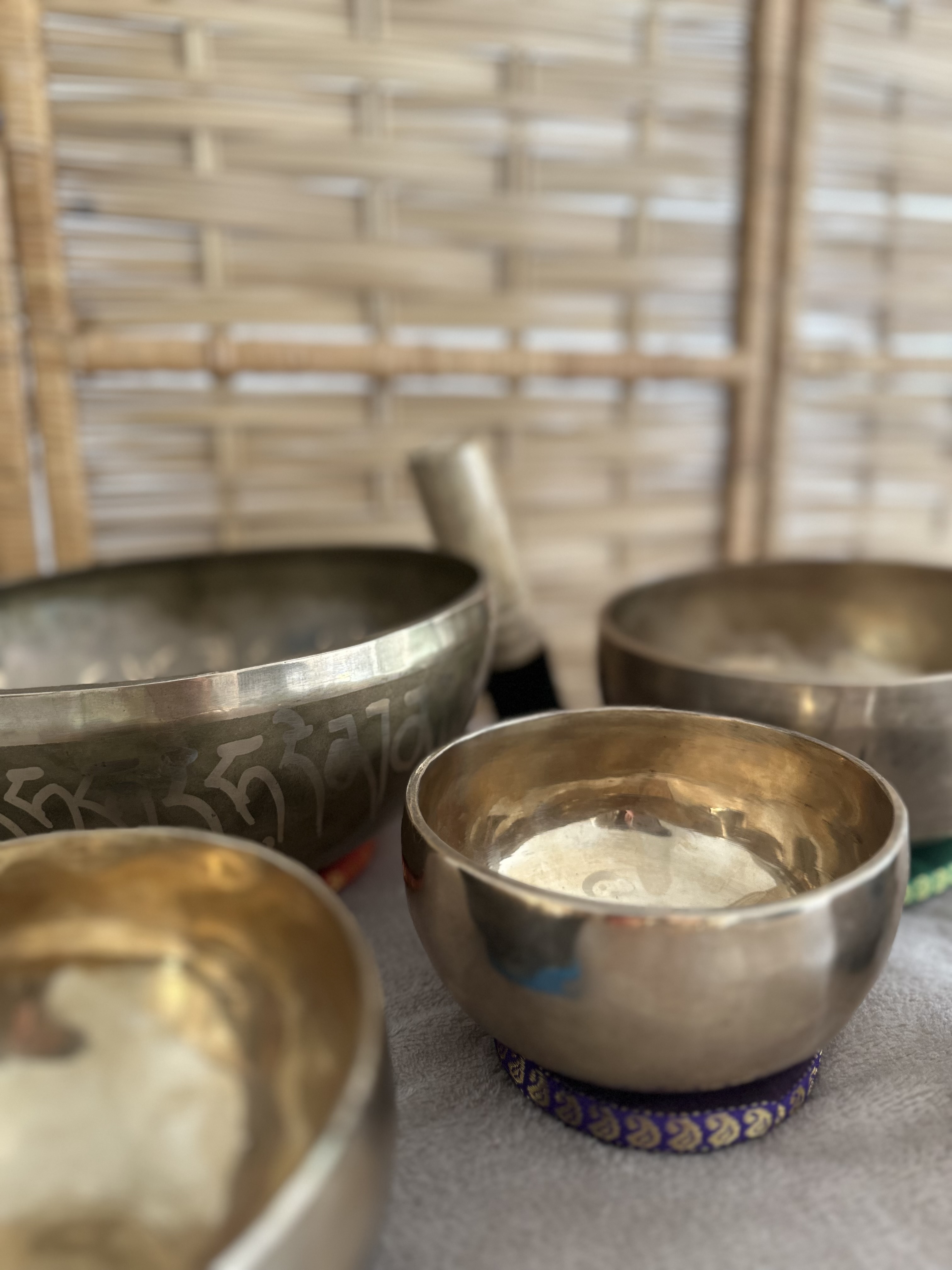 Rituel Bols Tibétains 3 bols