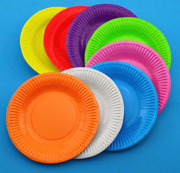 Colorful Paper Plates
