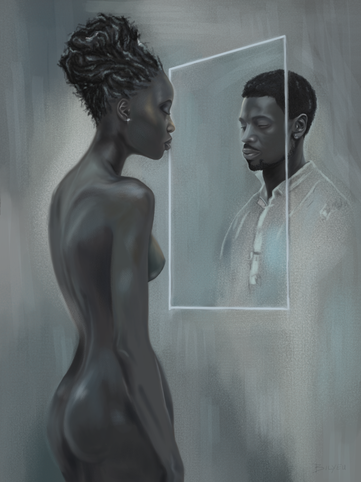 Reflections of Identity - Fine Art Paper Print