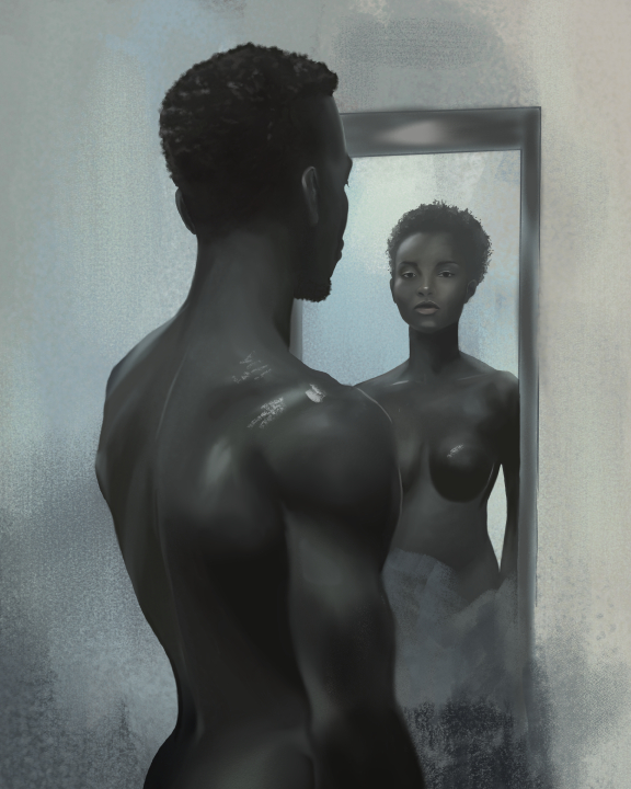 Reflections of Self - Fine Art Paper Print