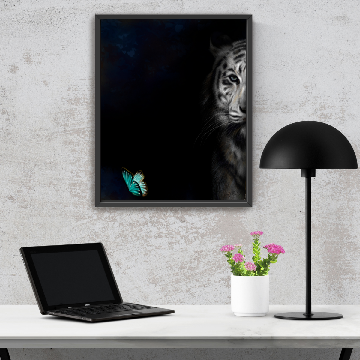 Predator and Peace - Fine Art Paper Print