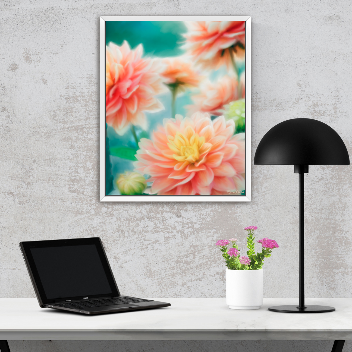A Breath of Bloom - Canvas Print