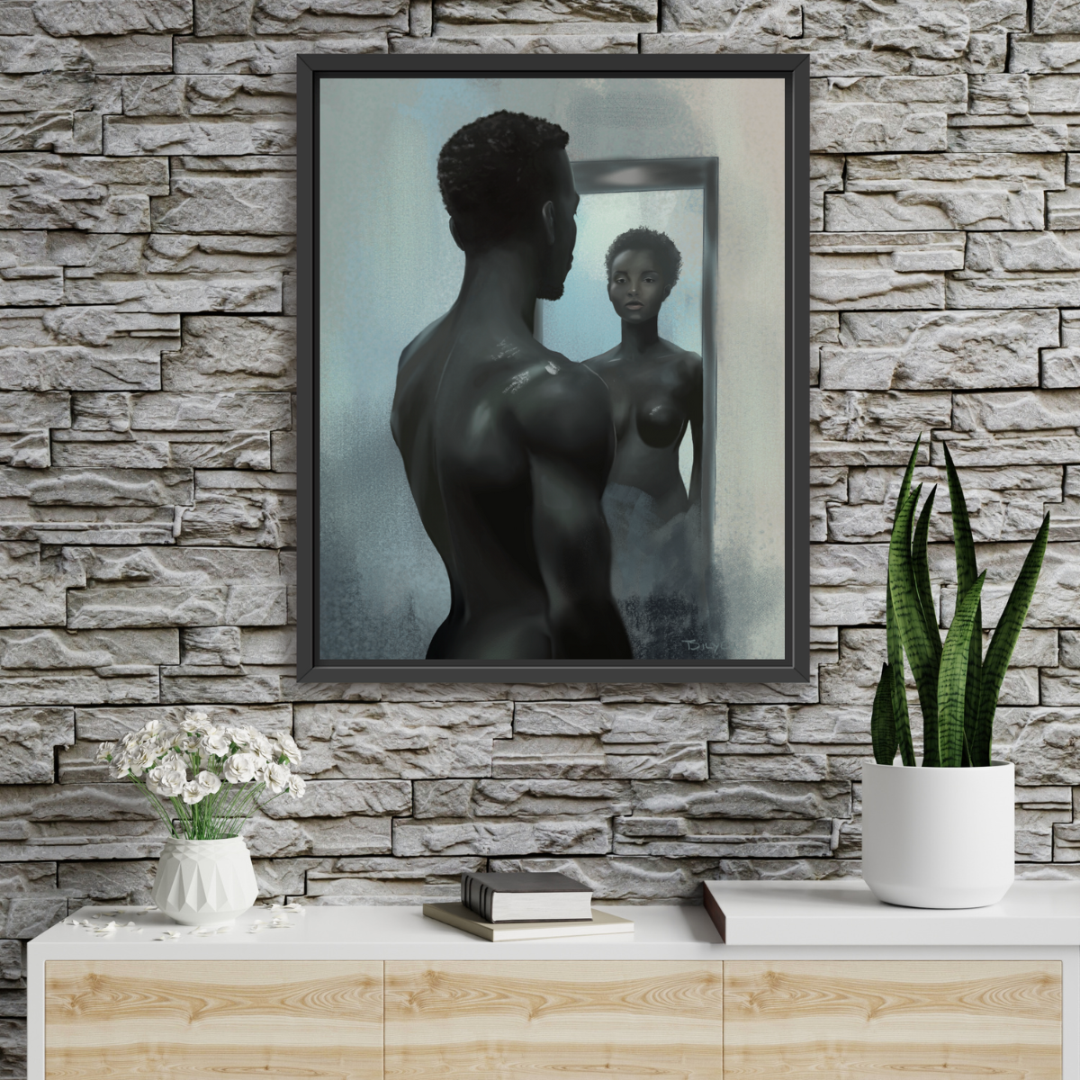 Reflections of Self - Canvas Print