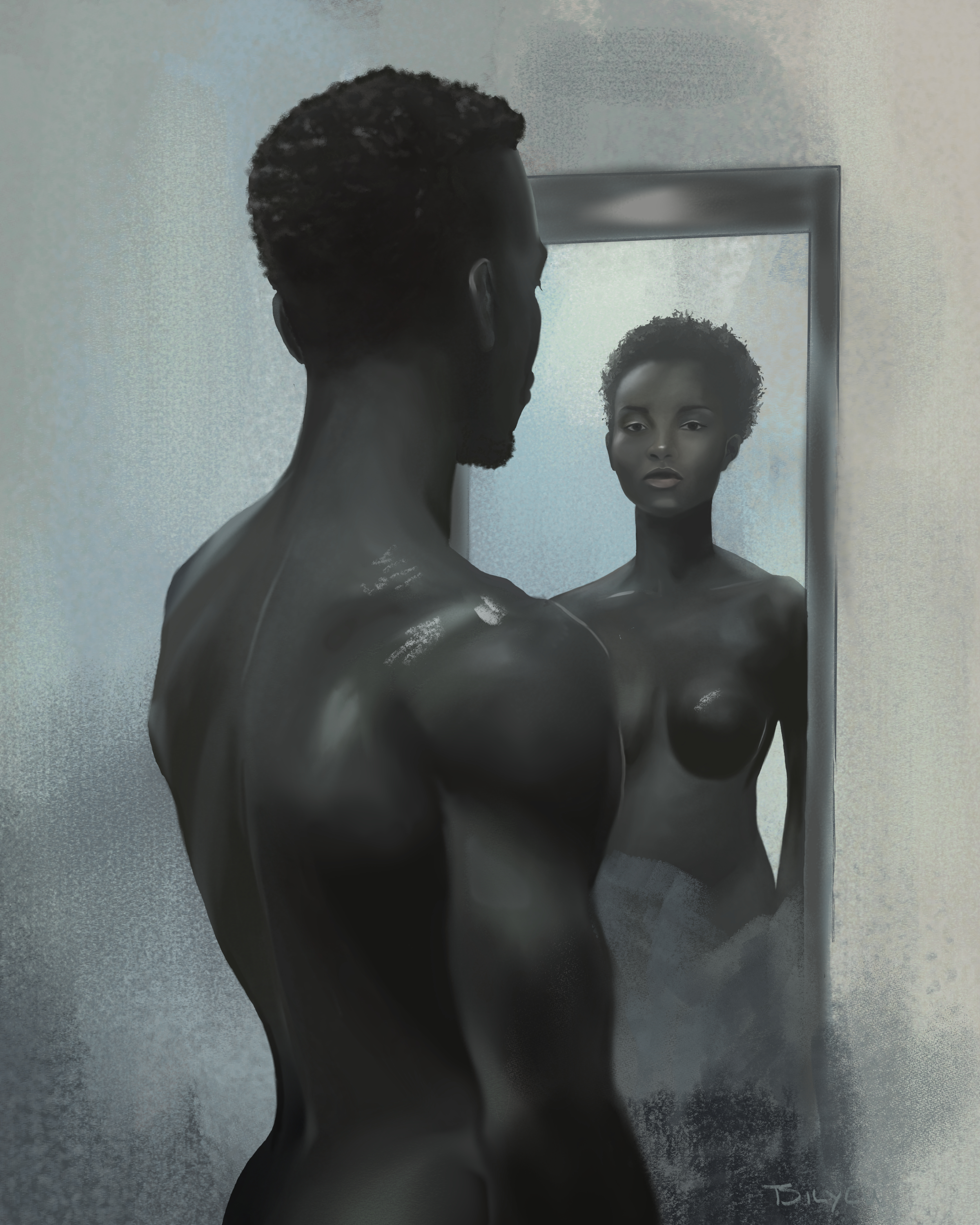 Reflections of Self - Canvas Print