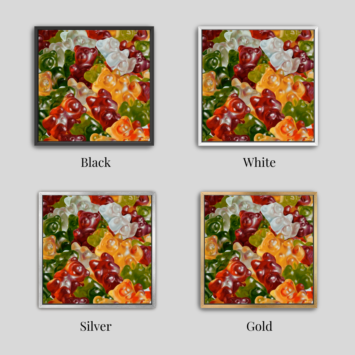 Bear Pile - Canvas Print