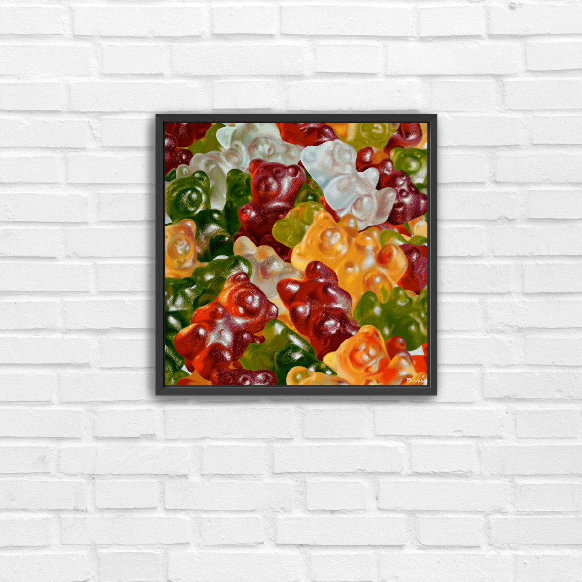 Bear Pile - Canvas Print