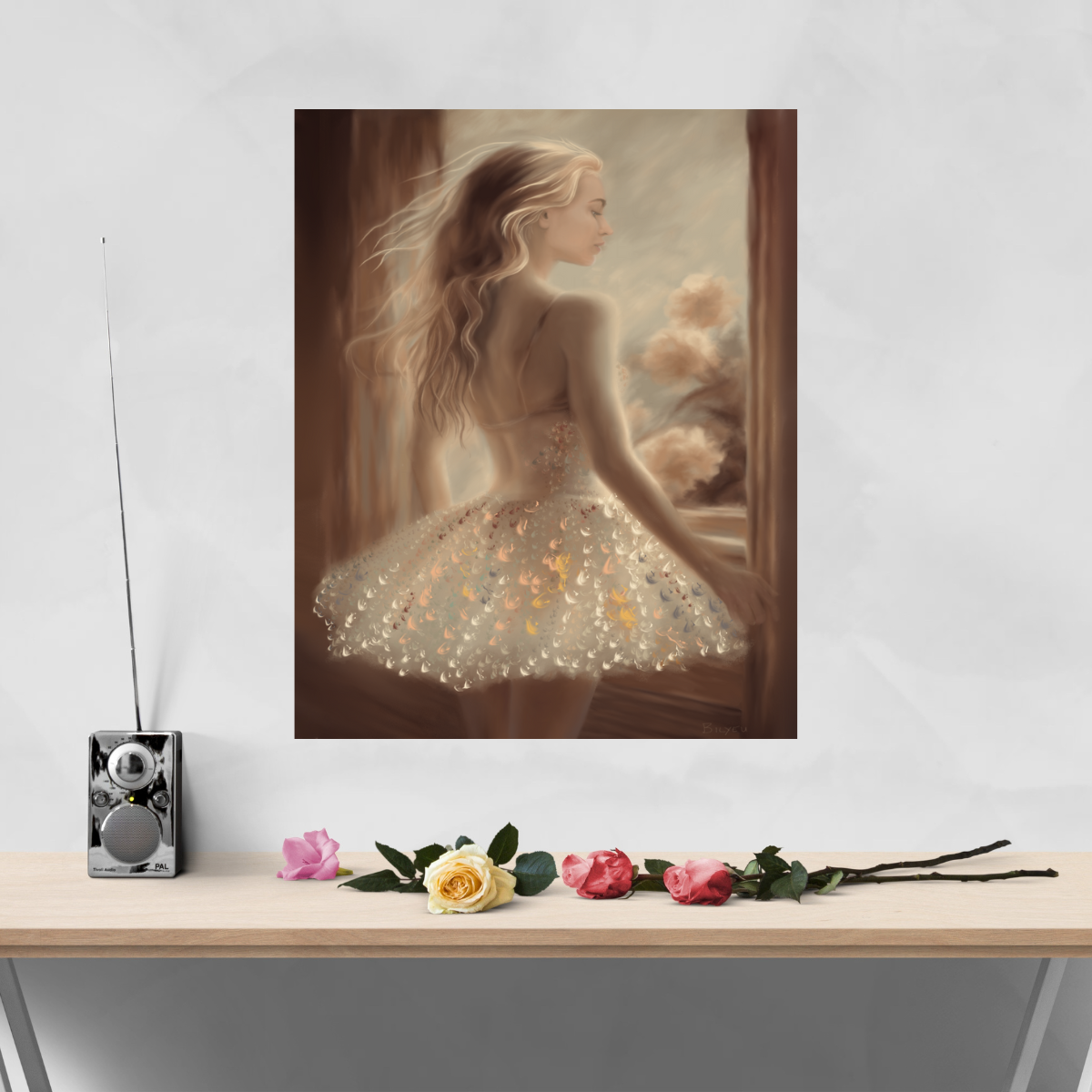 Radiant Whispers - Canvas Print