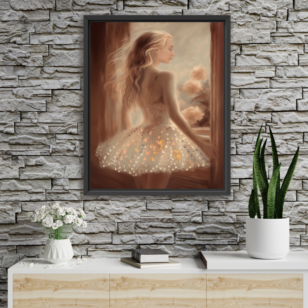 Radiant Whispers - Fine Art Paper Print