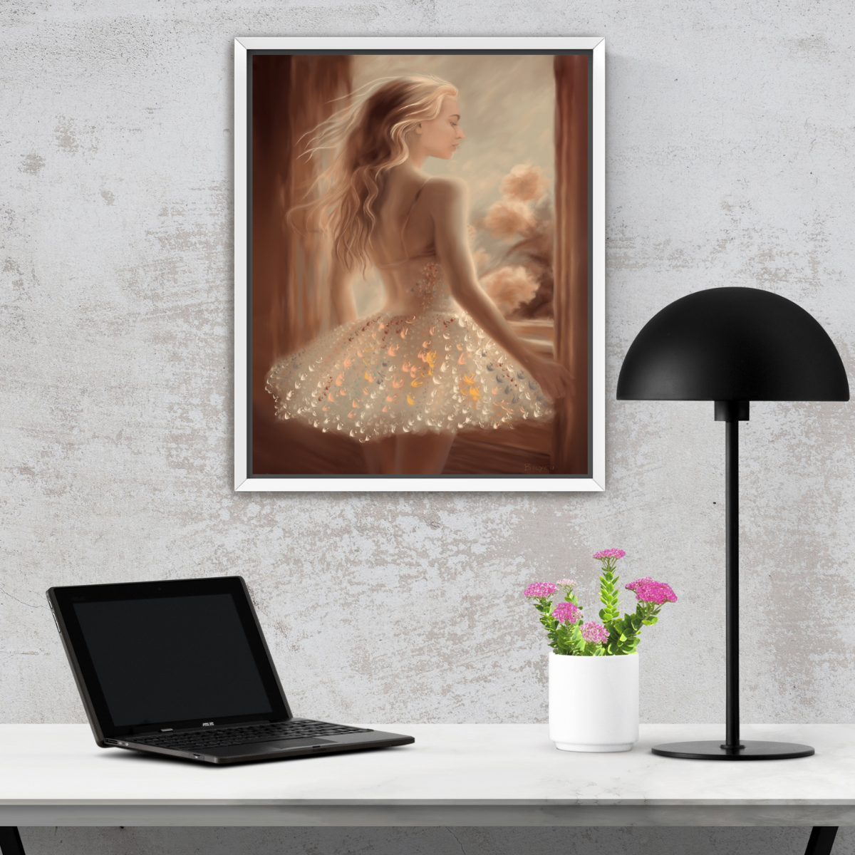 Radiant Whispers - Fine Art Paper Print