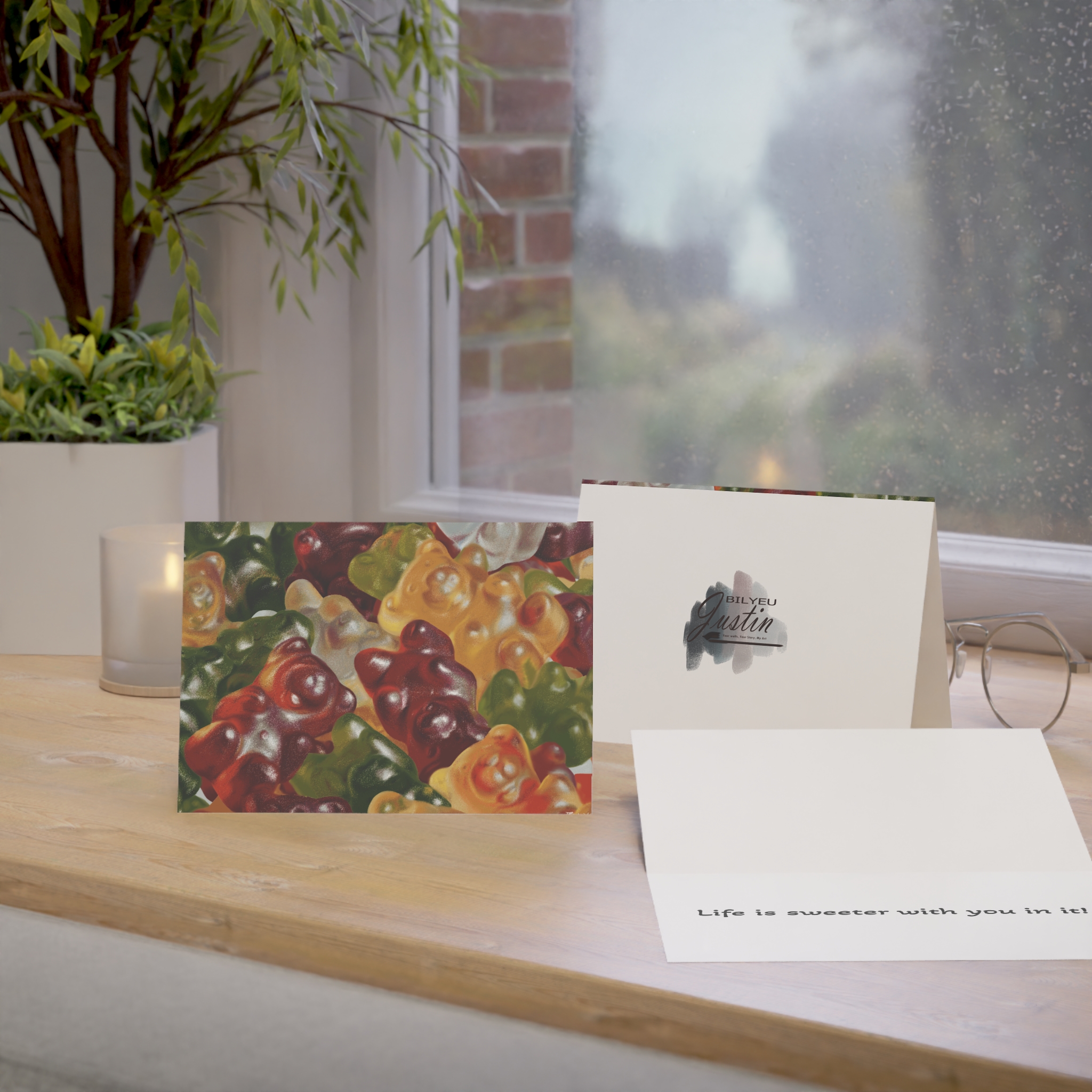 Bear Pile - Greeting Cards (Set of 10)