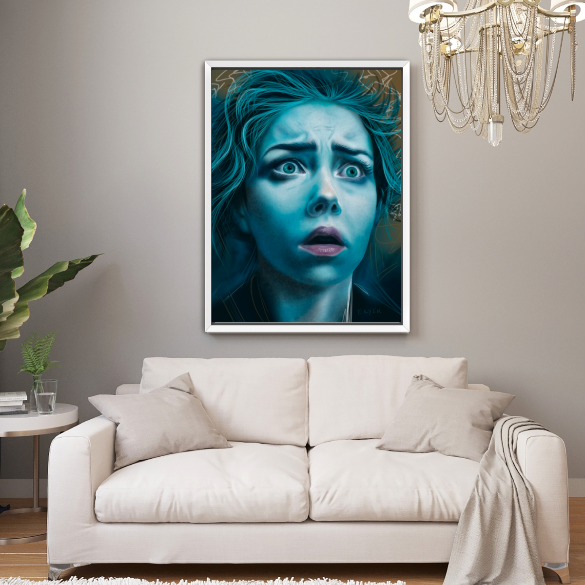 Edge of Dread - Fine Art Paper Print