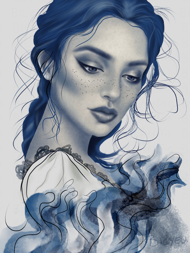 Blueprint of Thought - Fine Art Paper Print