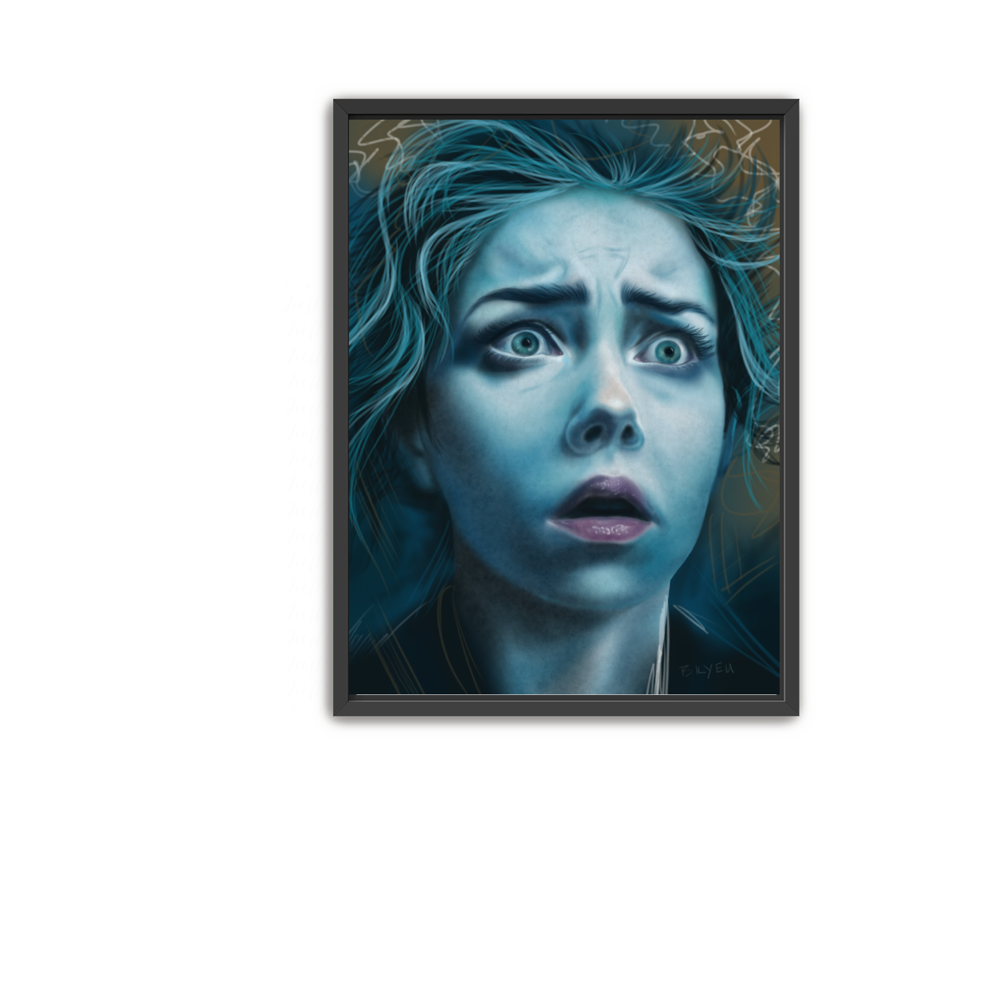 Edge of Dread - Canvas Print