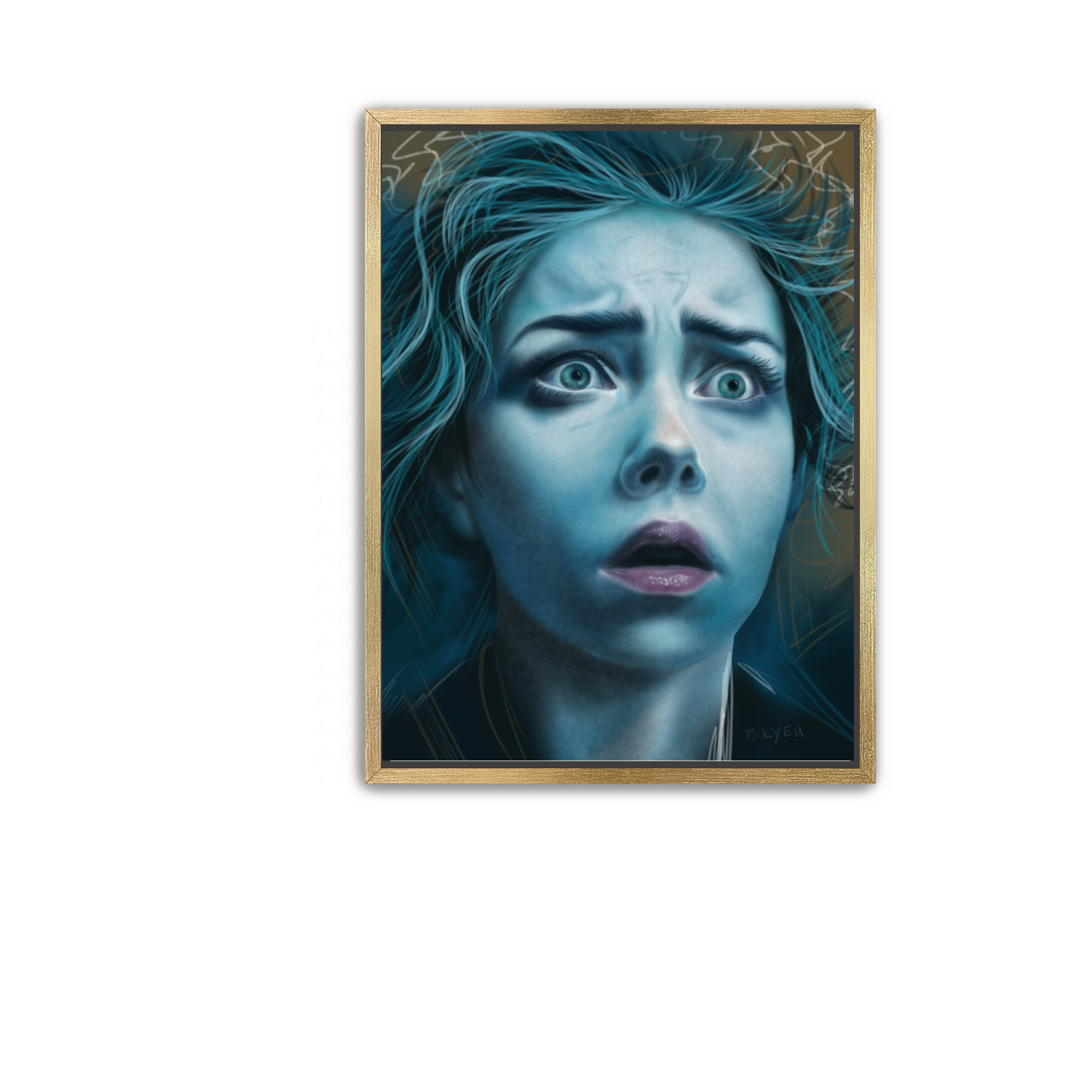 Edge of Dread - Canvas Print