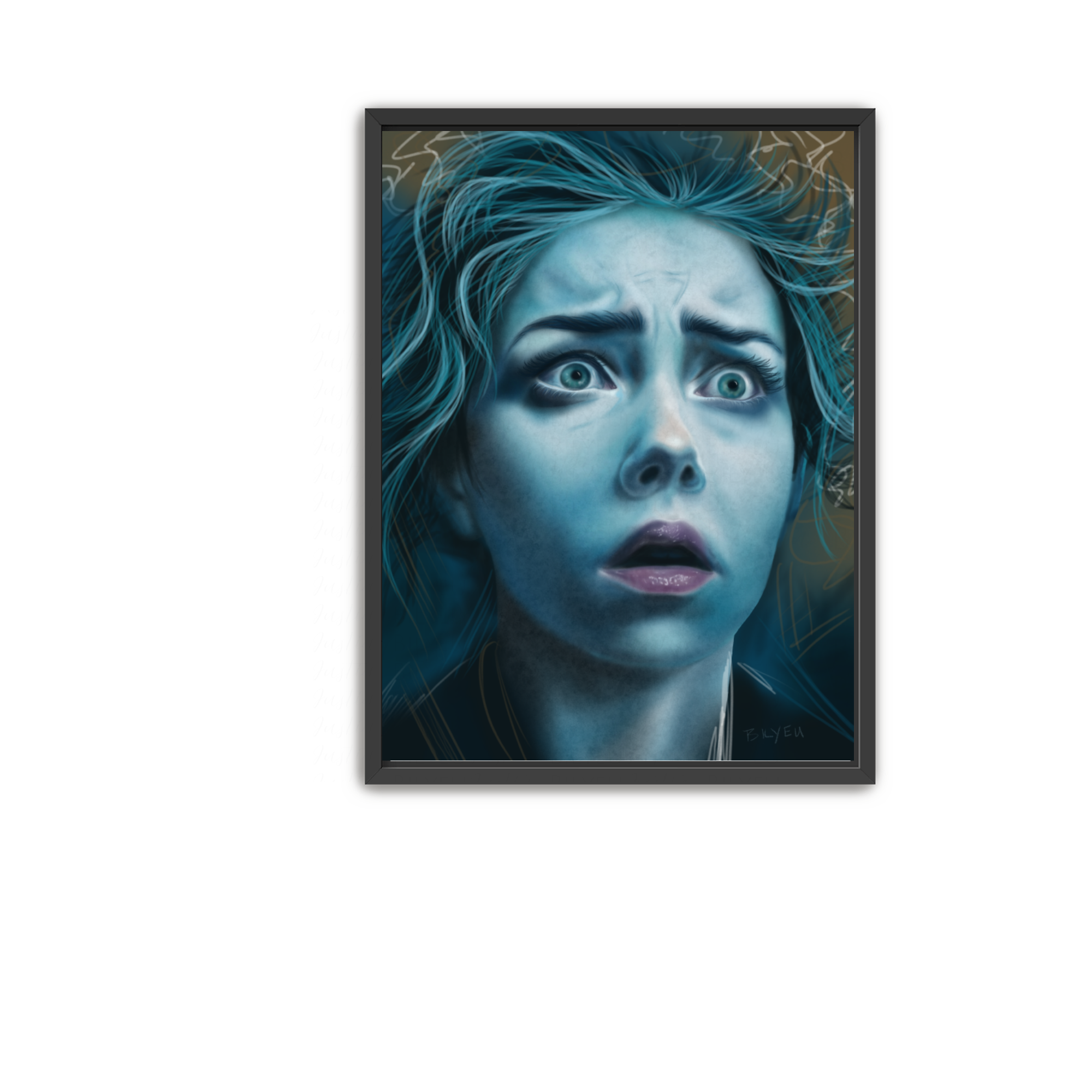 Edge of Dread - Fine Art Paper Print