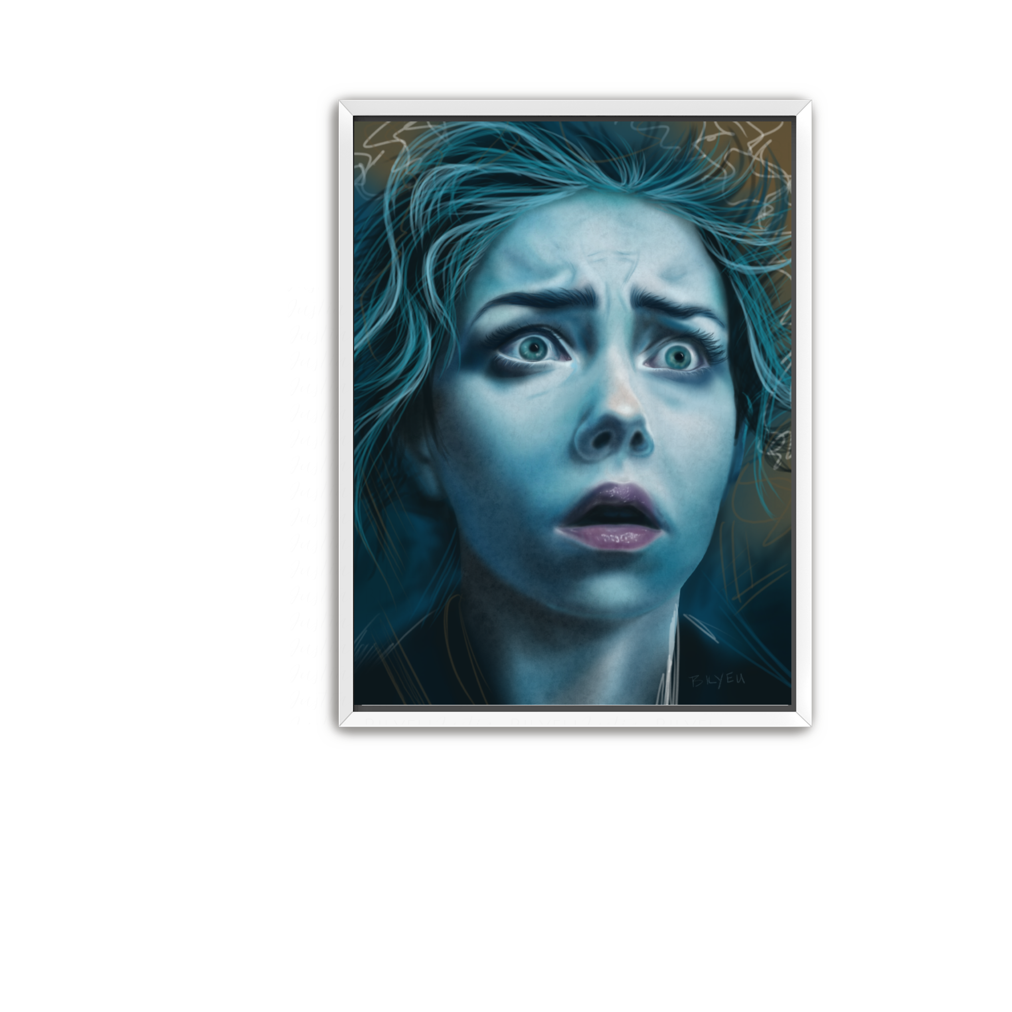 Edge of Dread - Fine Art Paper Print