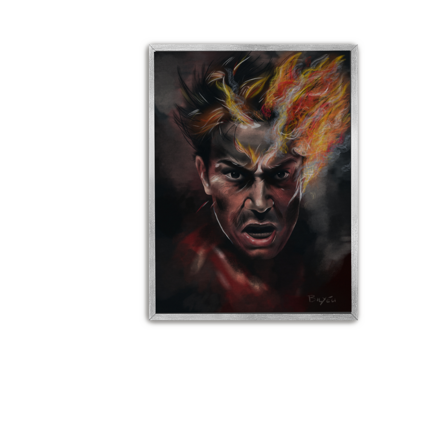 Face of Fury - Canvas Print