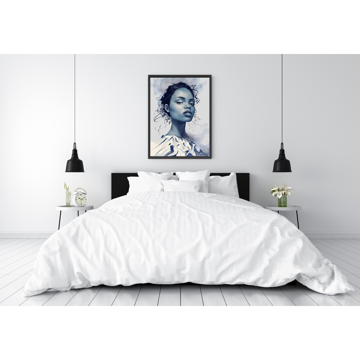 Blueprint of Grace - Canvas Print