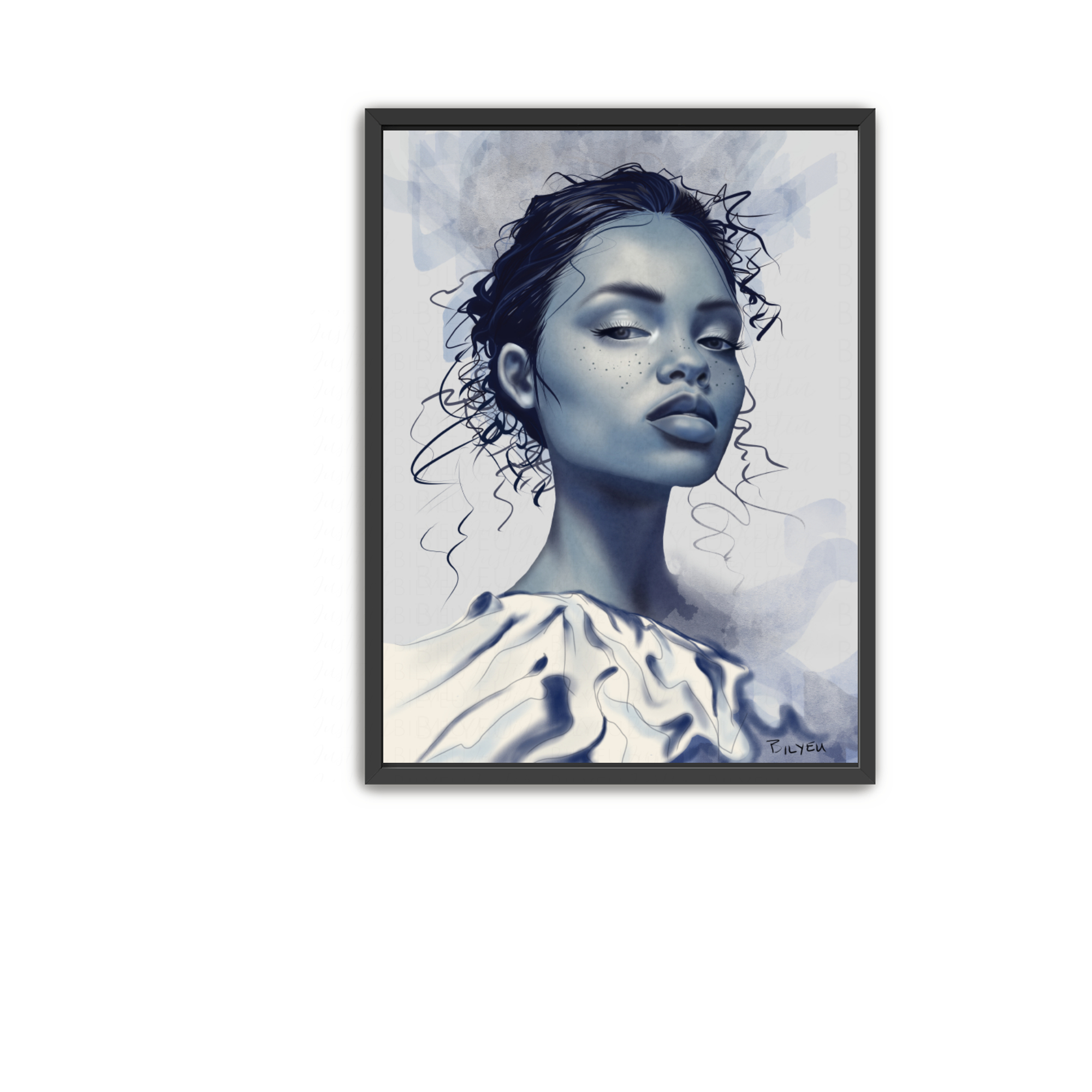 Blueprint of Grace - Fine Art Paper Print