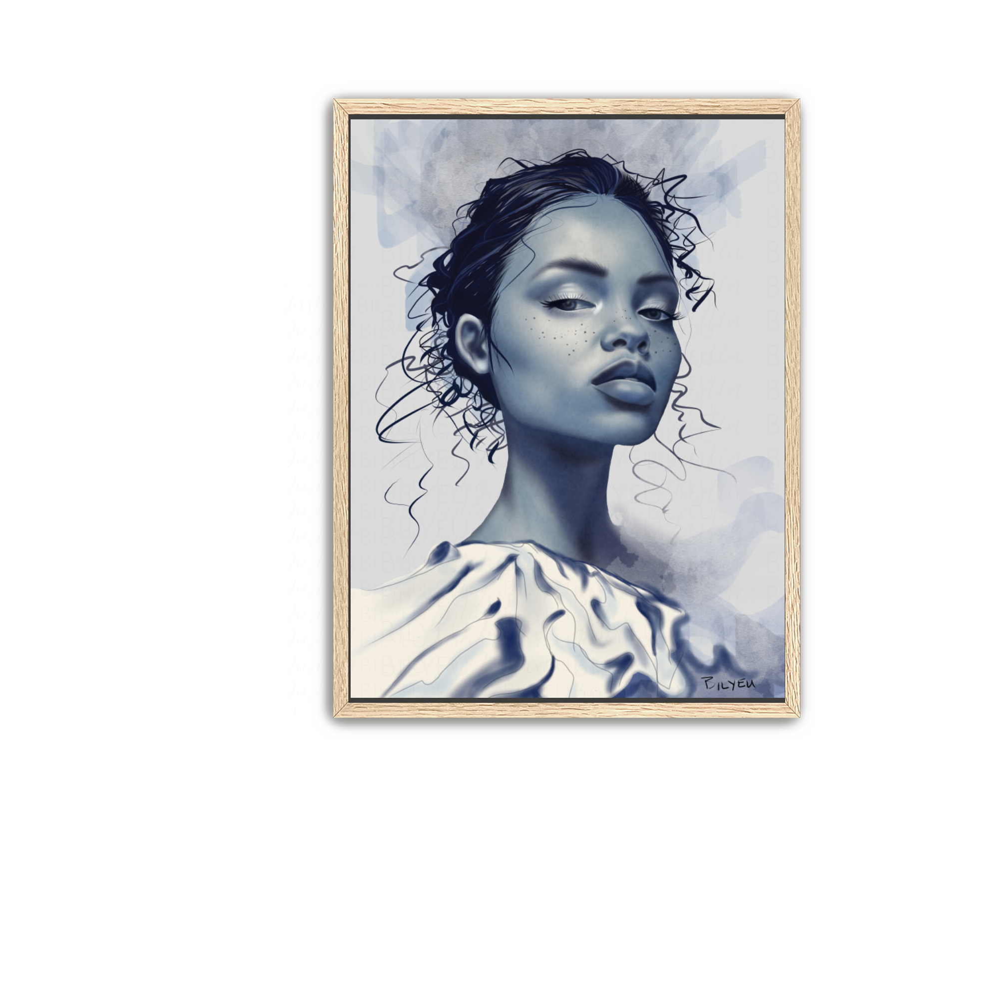 Blueprint of Grace - Fine Art Paper Print