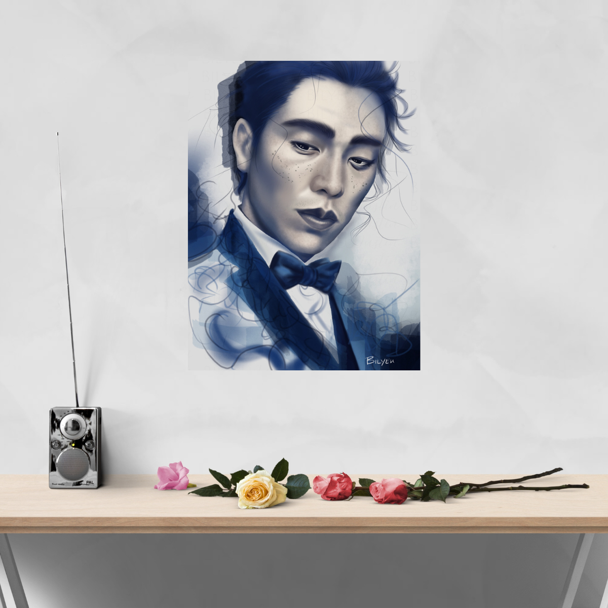 Blueprint of Depth - Canvas Print