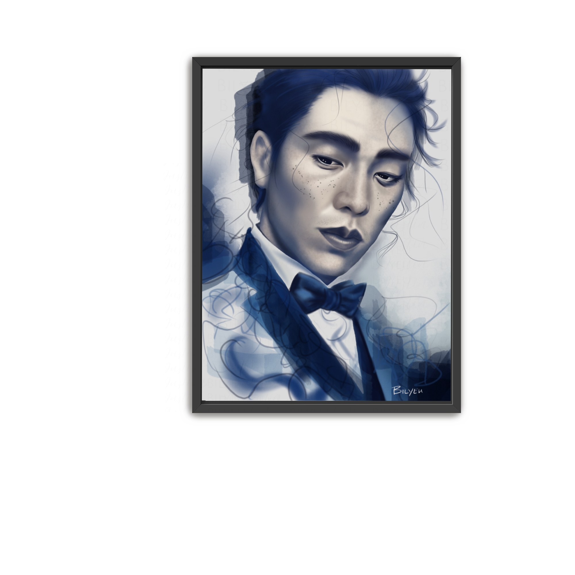 Blueprint of Depth - Canvas Print