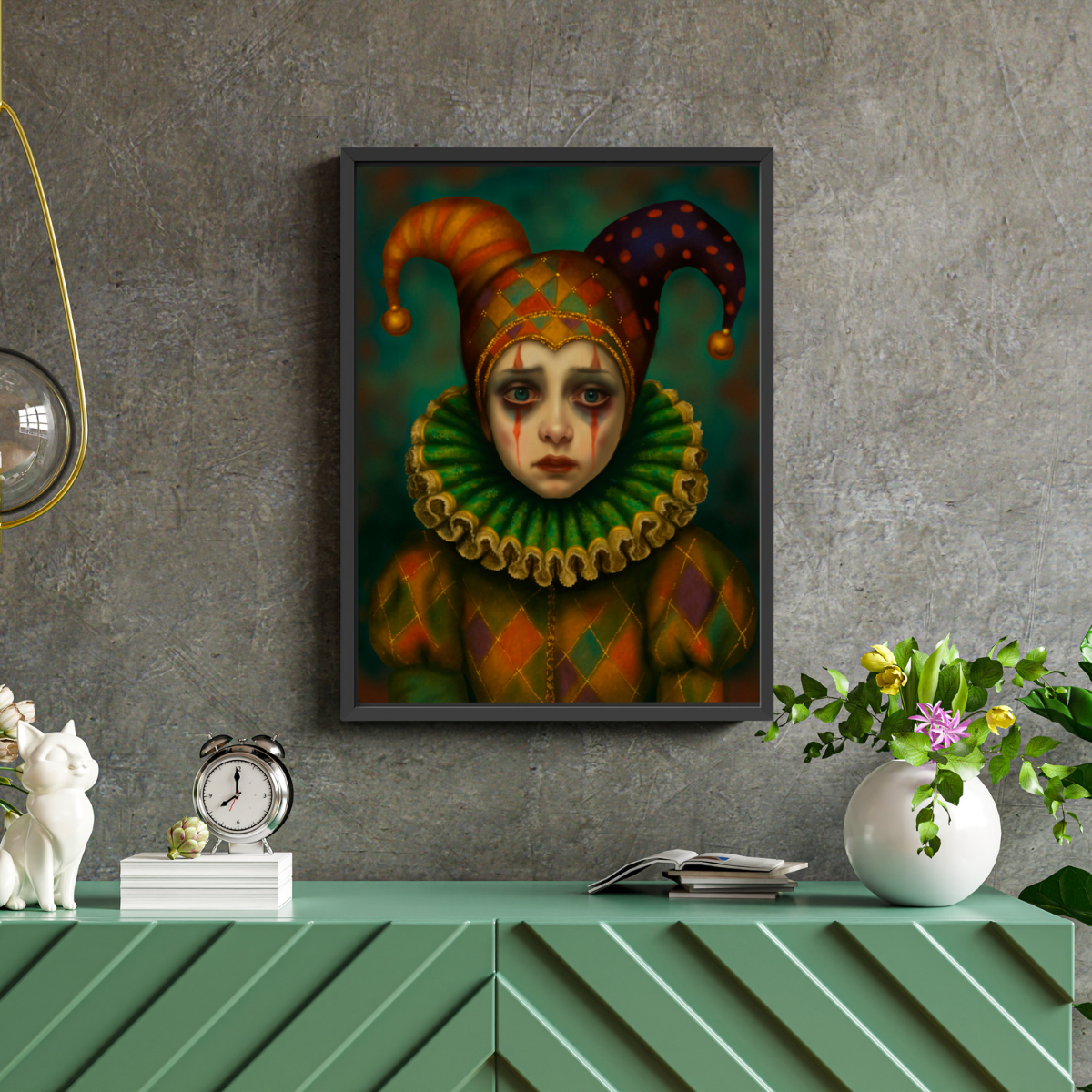 Tears of the Fool - Canvas Print