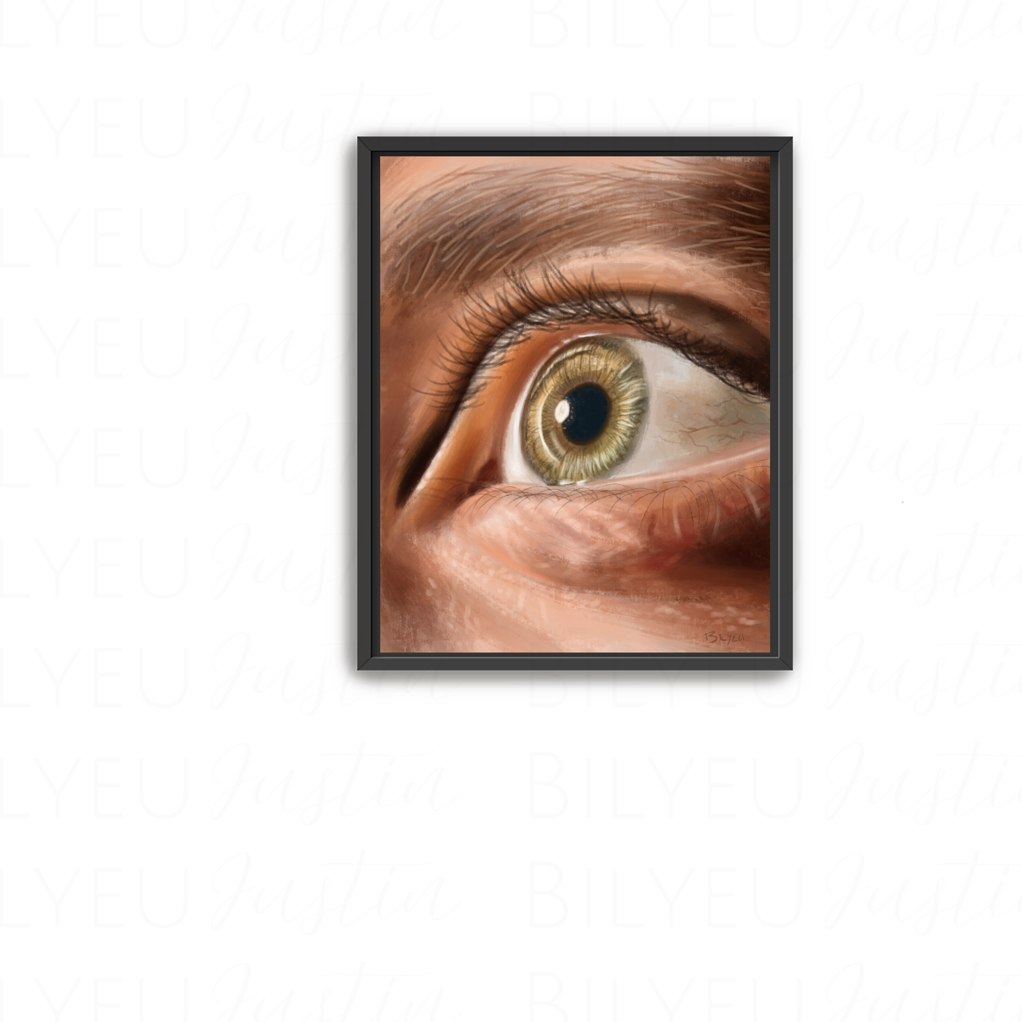 The Watching Eye - Fine Art Paper Print